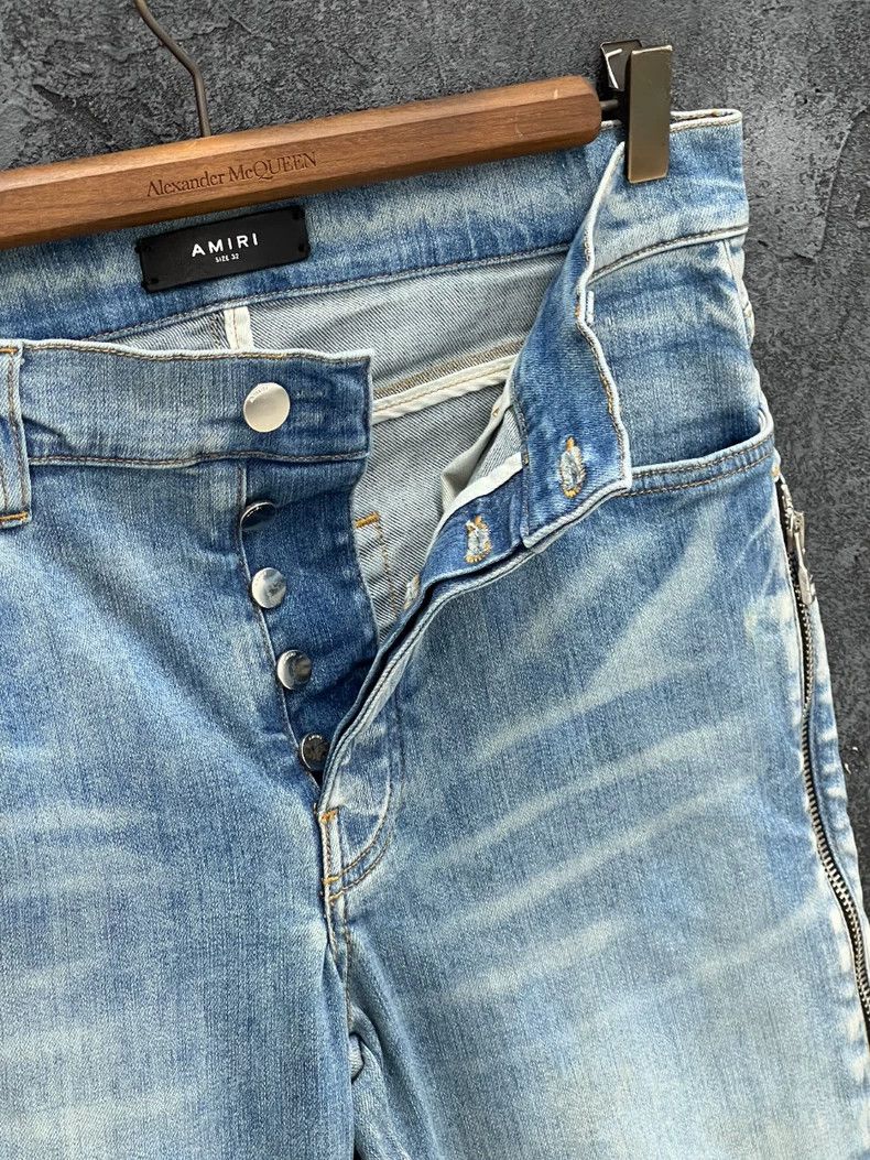 Amiri Amiri Multi-Zipper Patchwork Jean Size US 32 / EU 48 - 5 Thumbnail