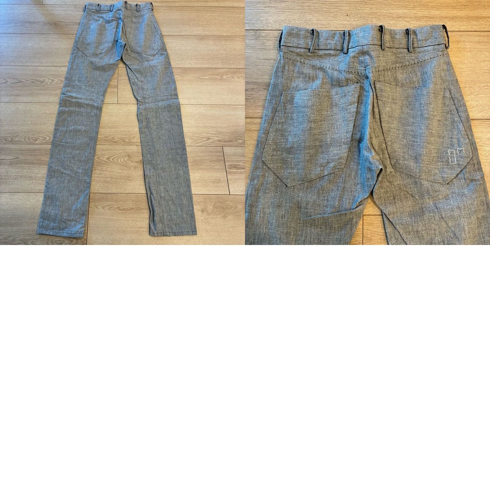 Vintage Rogan Men’s Pant Chino Gray Size 28 Inseam 34 Regular Y2K Itochu Line NEW Size US 28 / EU 44 - 8 Thumbnail
