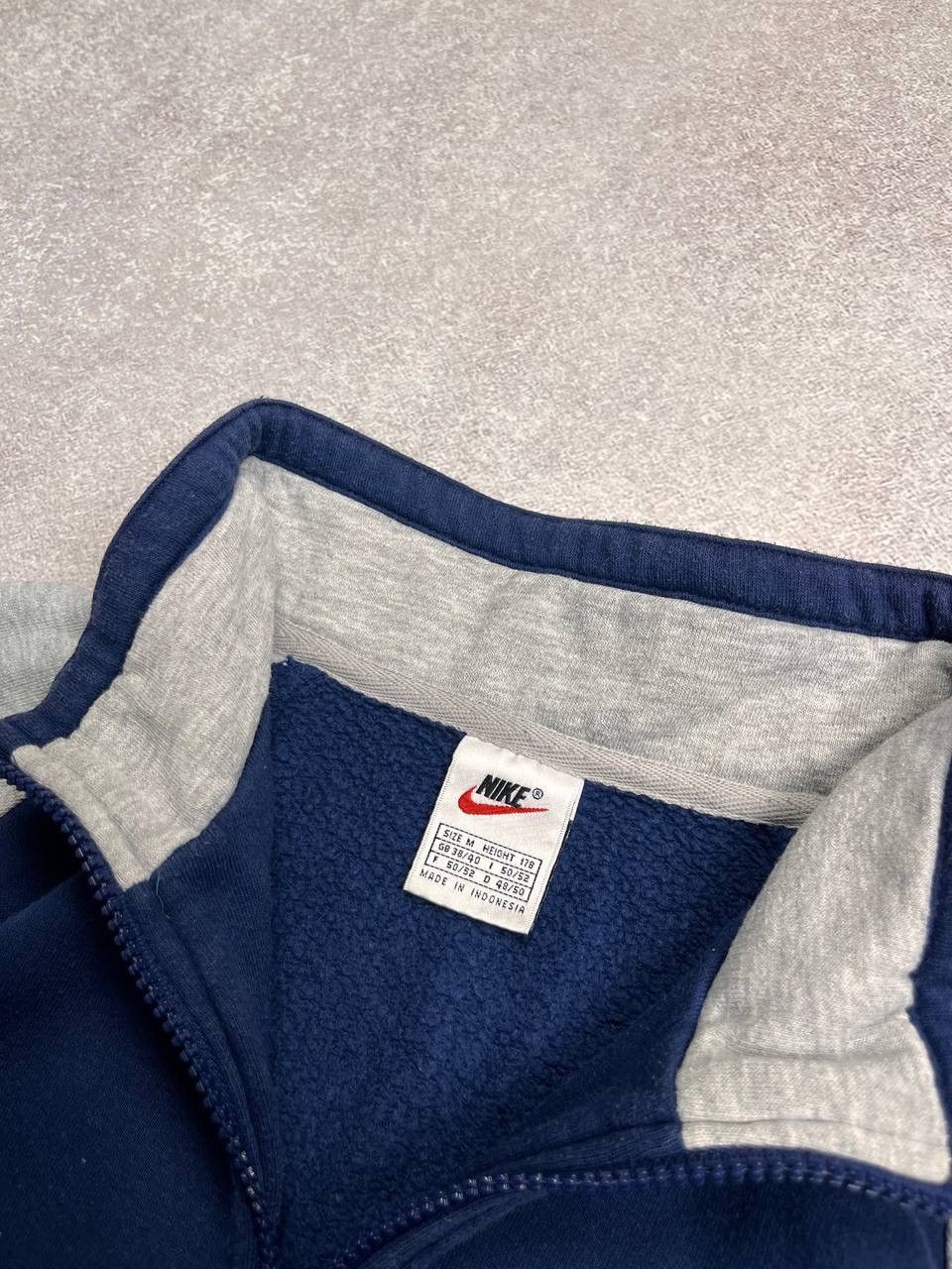 Other Vintage Nike Big Swoosh Quarter Zip Sweatshirt Y2K M Size US M / EU 48-50 / 2 - 5 Thumbnail