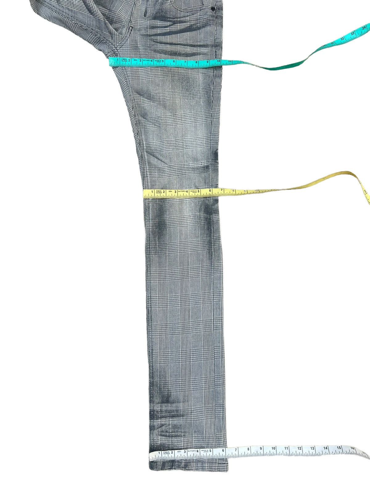 Black Barrett Neil Barrett Black Barret Japan Made Stretch Checks Skinny Size US 29 - 4 Thumbnail