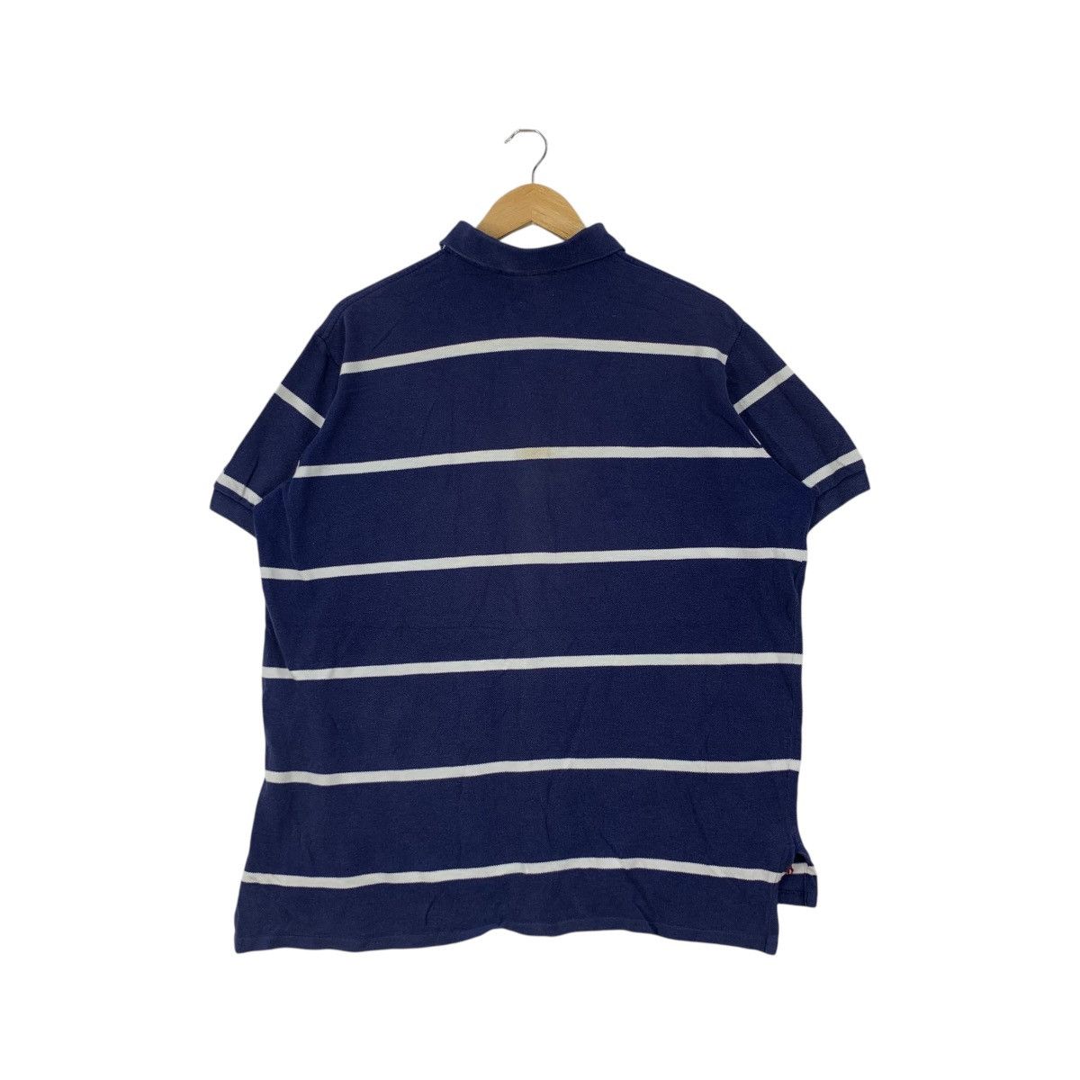 Polo Ralph Lauren Vintage 90’ POLO RALPH LAUREN Small Pony Striped Polo Size US M / EU 48-50 / 2 - 3 Thumbnail
