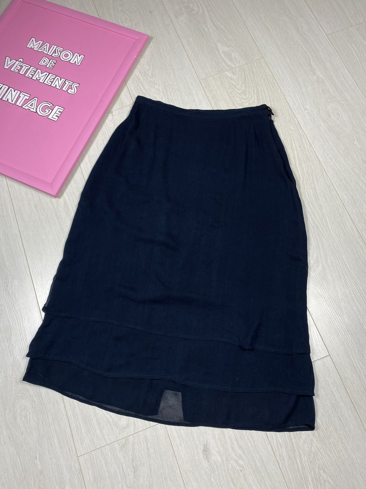 Aspesi × Vintage Aspesi Basic Ruffle Knee length Size 32" / US 10 / IT 46 - 3 Thumbnail