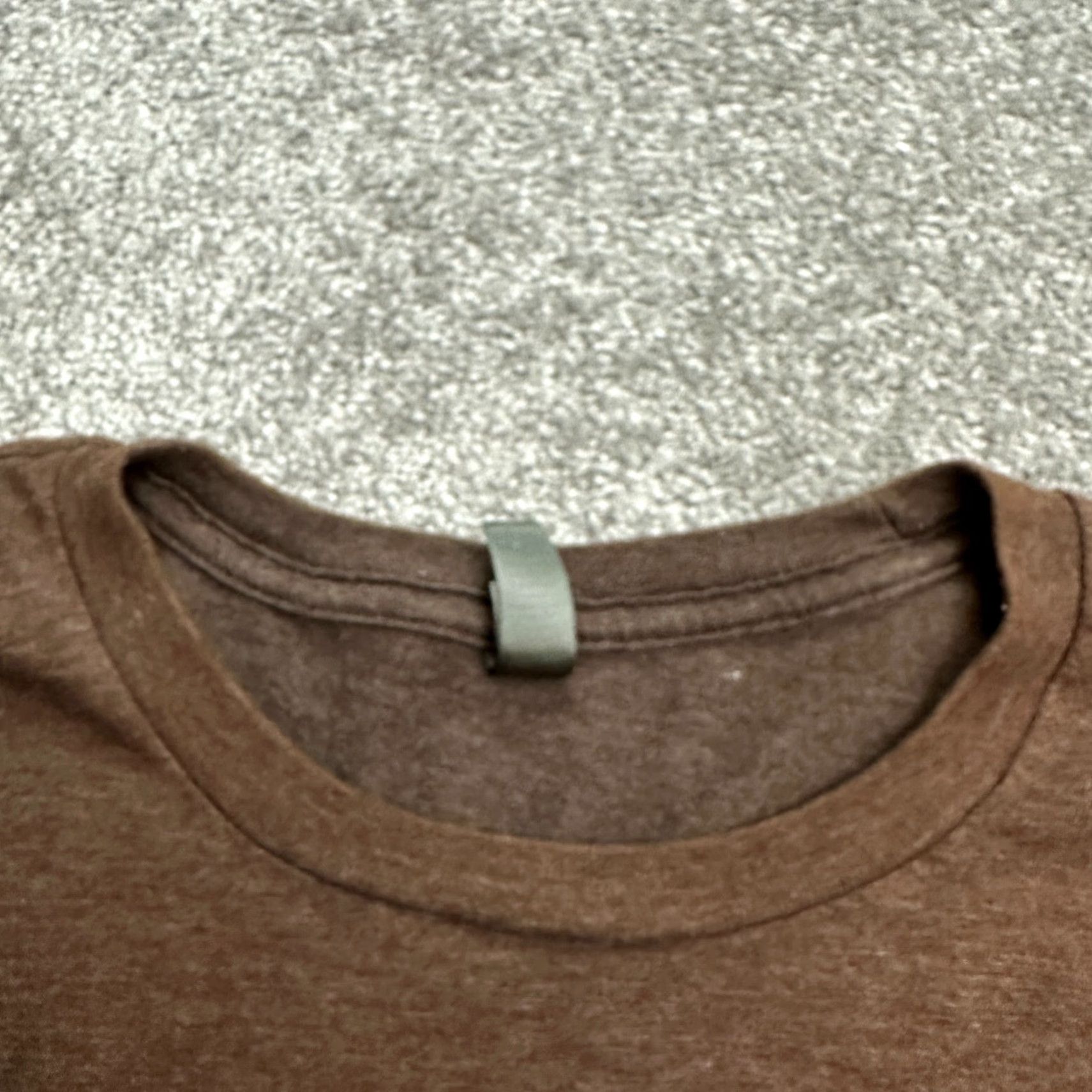 Vintage District T-Shirt Unisex Adult Large Brown Graphic Print Cotton Short Sleeve Stanford Blood Center Life Saver Size L / US 10 / IT 46 - 4 Thumbnail