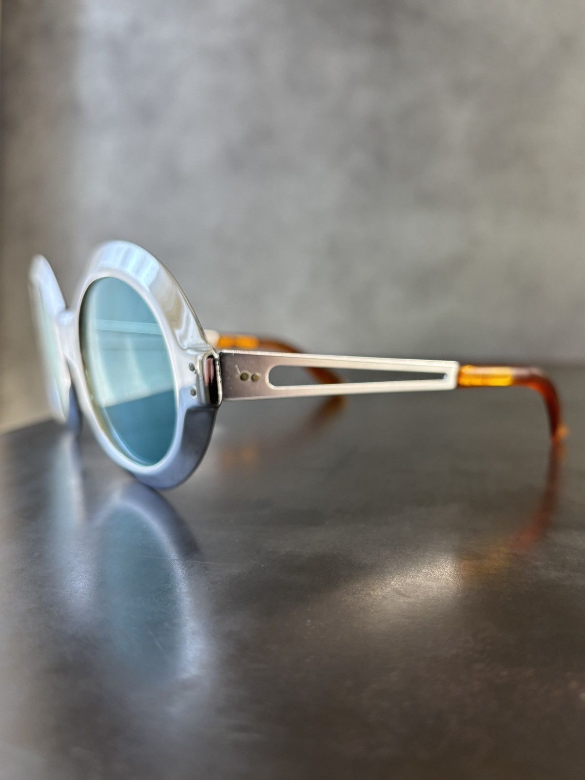 Vintage True Vintage Sunglasses Space Age Chrome Metal Oversized 60s Size ONE SIZE - 23 Thumbnail