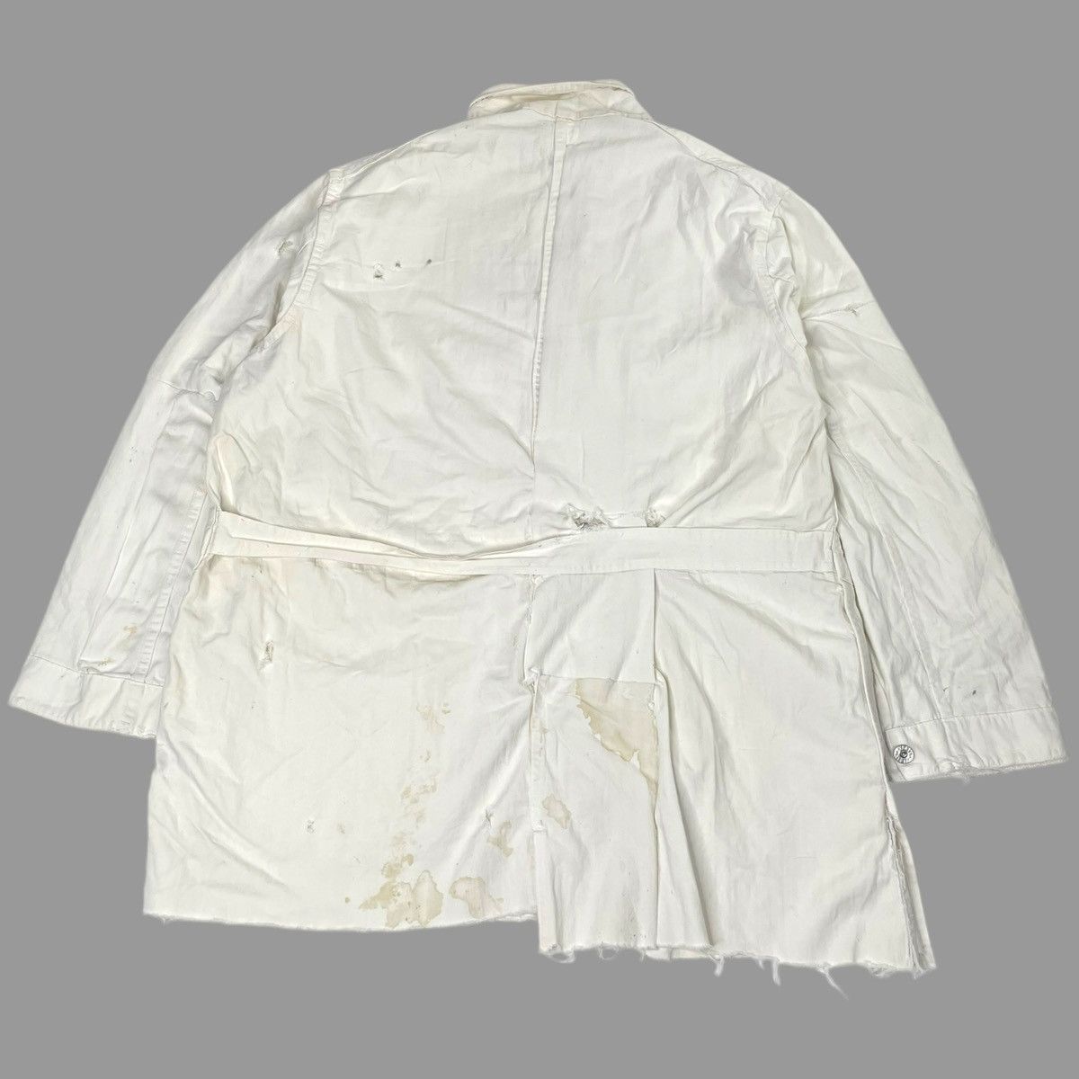 Vintage Vintage 1930s hbt distressed chore jacket Size US XL / EU 56 / 4 - 2 Thumbnail