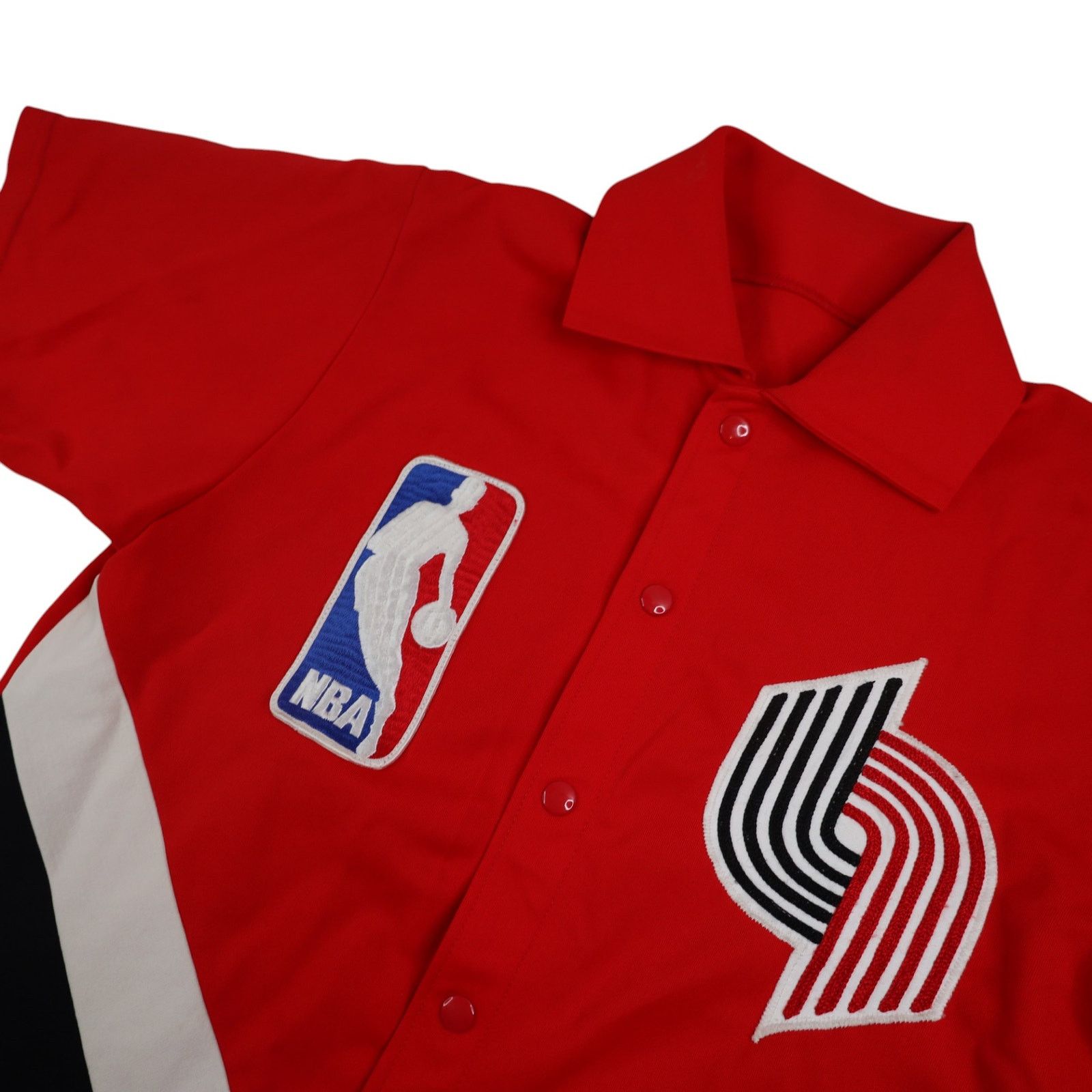 NBA × Vintage VTG Game Worn Medalist Sand Knit Portland Blazers Jersey Size US M / EU 48-50 / 2 - 8 Thumbnail