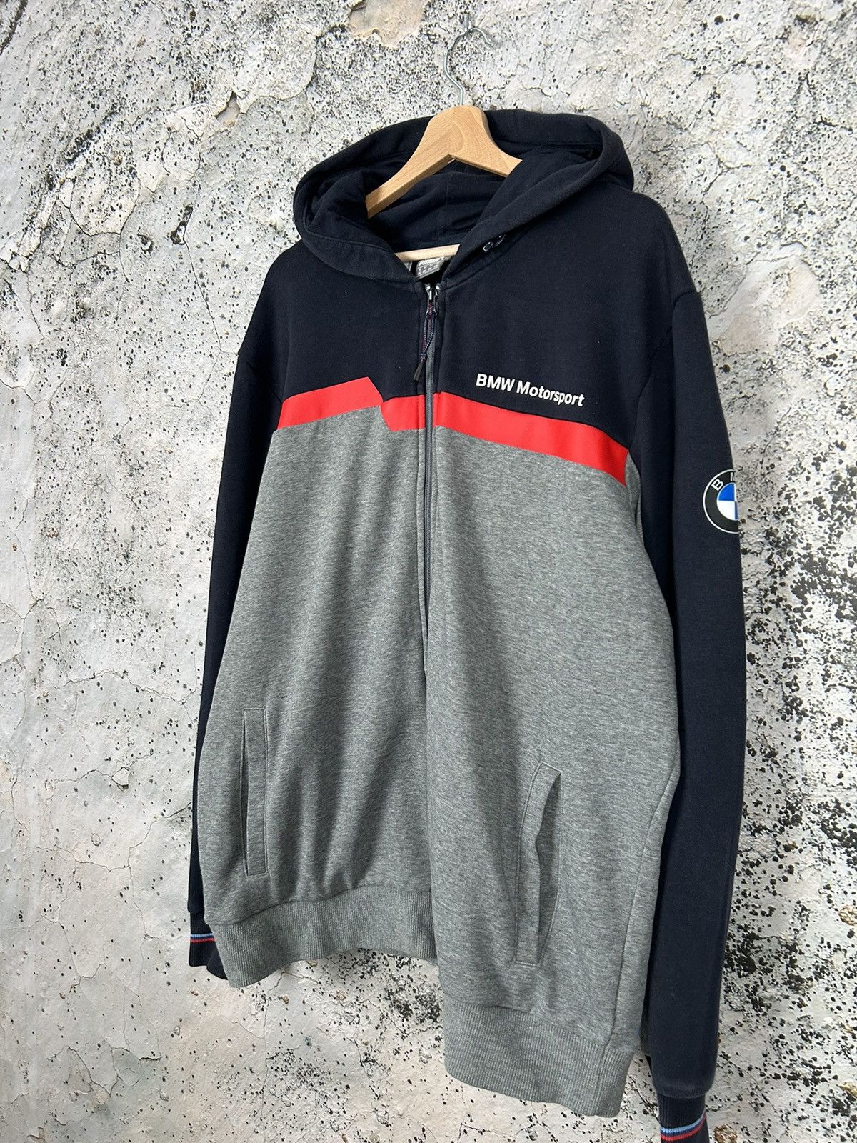 BMW Vintage BMW x Puma Racing Hoodie Motorsport Rare Y2K Size US XXL / EU 58 / 5 - 2 Thumbnail