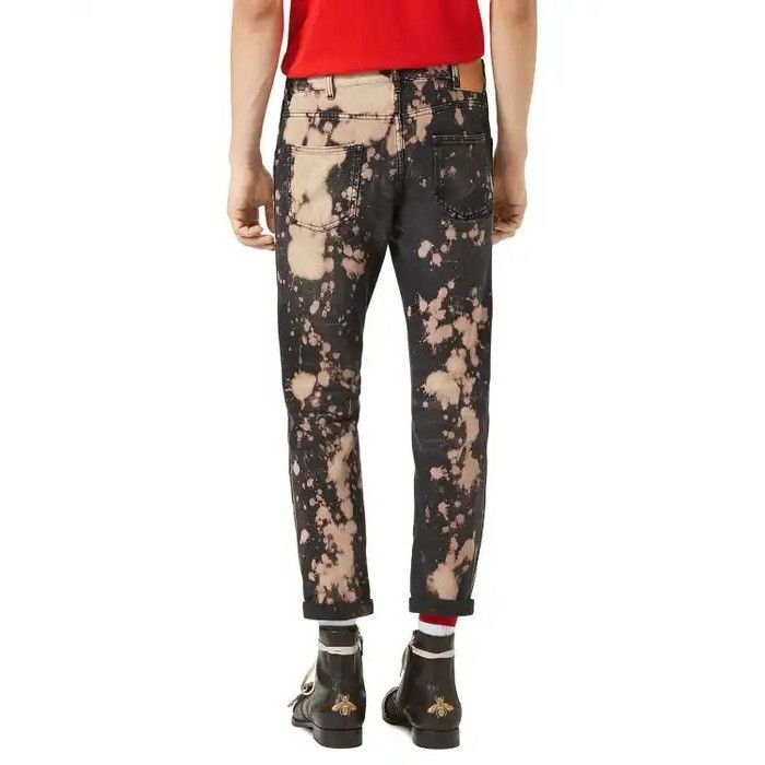 Gucci Bleached Acid Wash Grey Denim Jeans Size US 34 / EU 50 - 7 Thumbnail