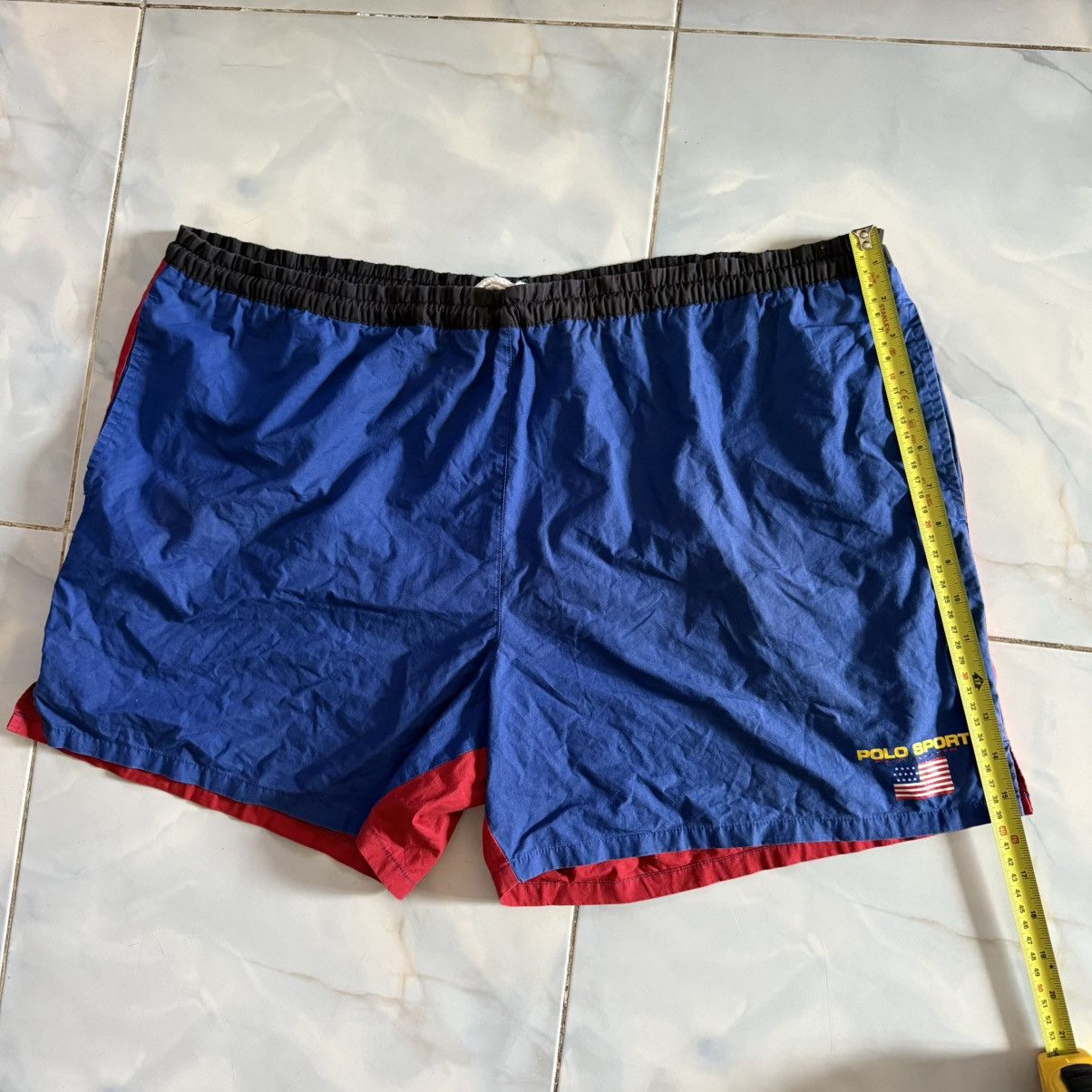 Polo Ralph Lauren VTG 90S POLO SPORT SHORT PANT Size US 38 / EU 54 - 12 Thumbnail