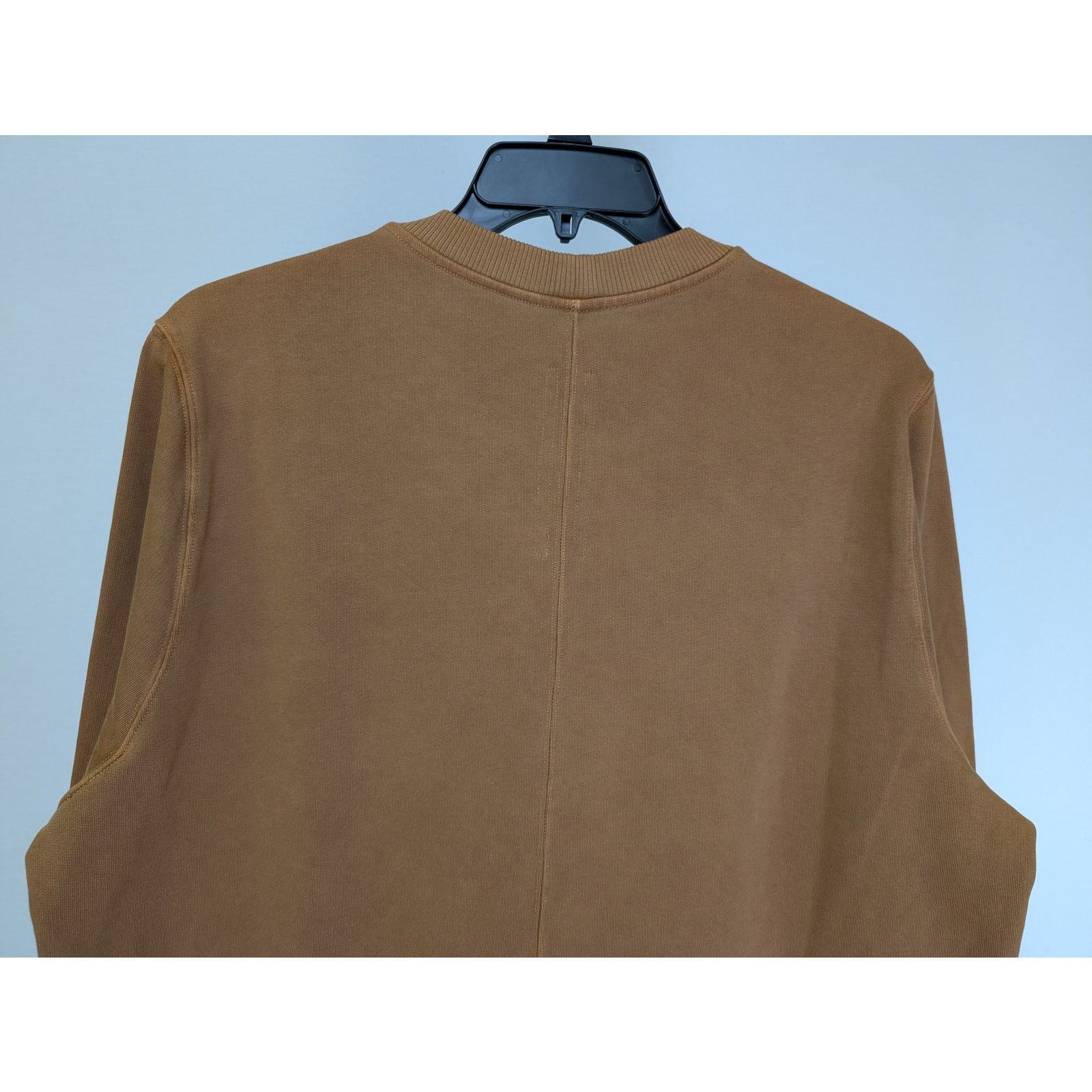 Rick Owens o1rshd1 Crewneck Sweatshirt in Khaki Brown Size US L / EU 52-54 / 3 - 6 Thumbnail
