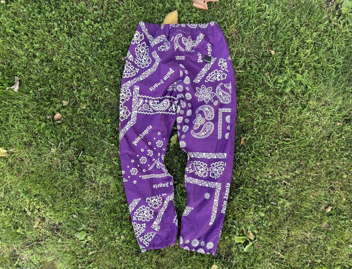 Palm Angels Palm Angels Multi-logo Pants Made In Italy Size US 32 / EU 48 - 11 Thumbnail