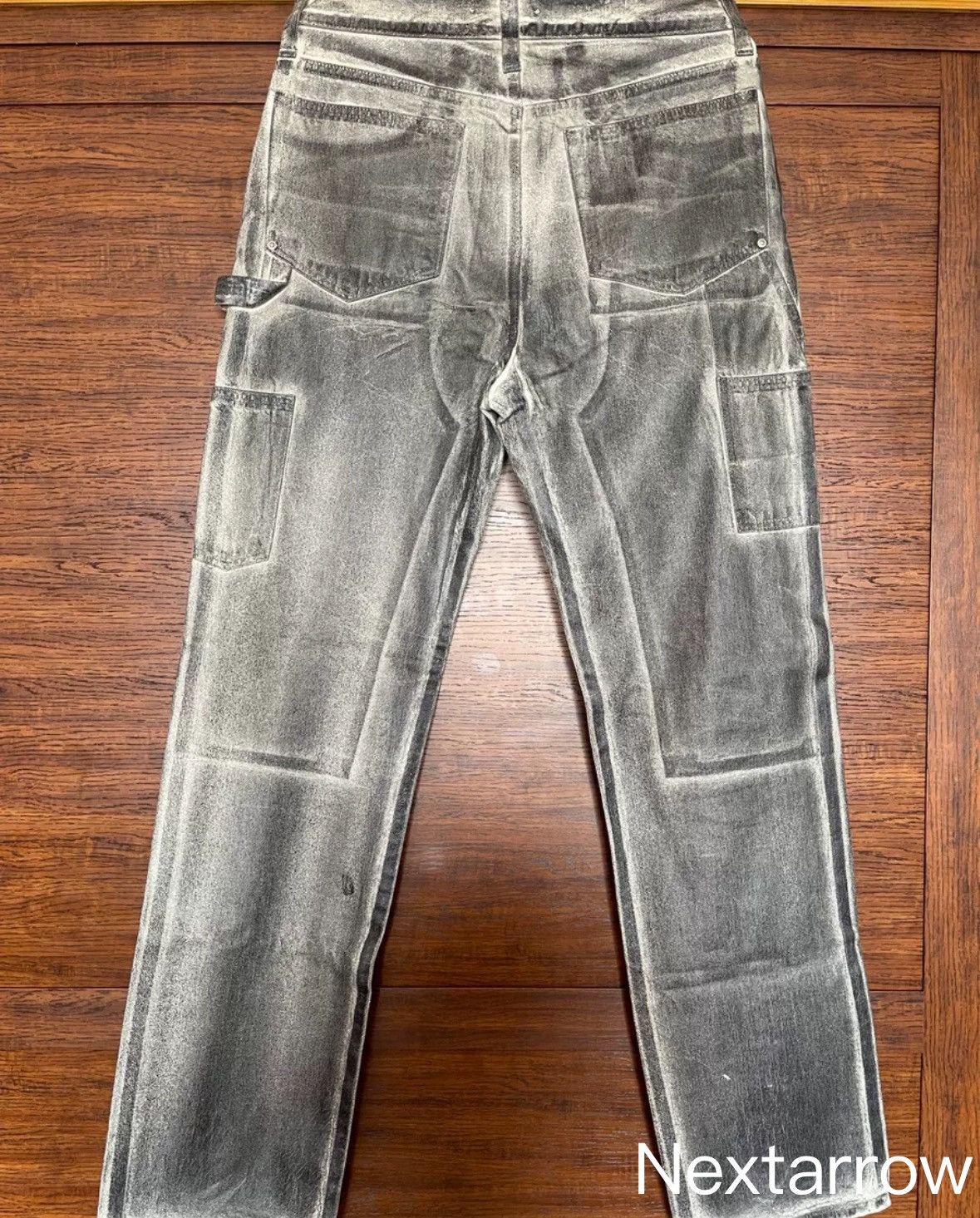 Helmut Lang Helmut Lang Italian made brushed adhesive logging pants Size US 31 - 2 Thumbnail