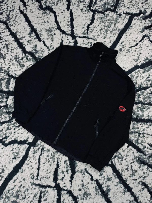 Mammut Mammut fleece zip jacket black S logo Size US S / EU 44-46 / 1 - 2 Thumbnail