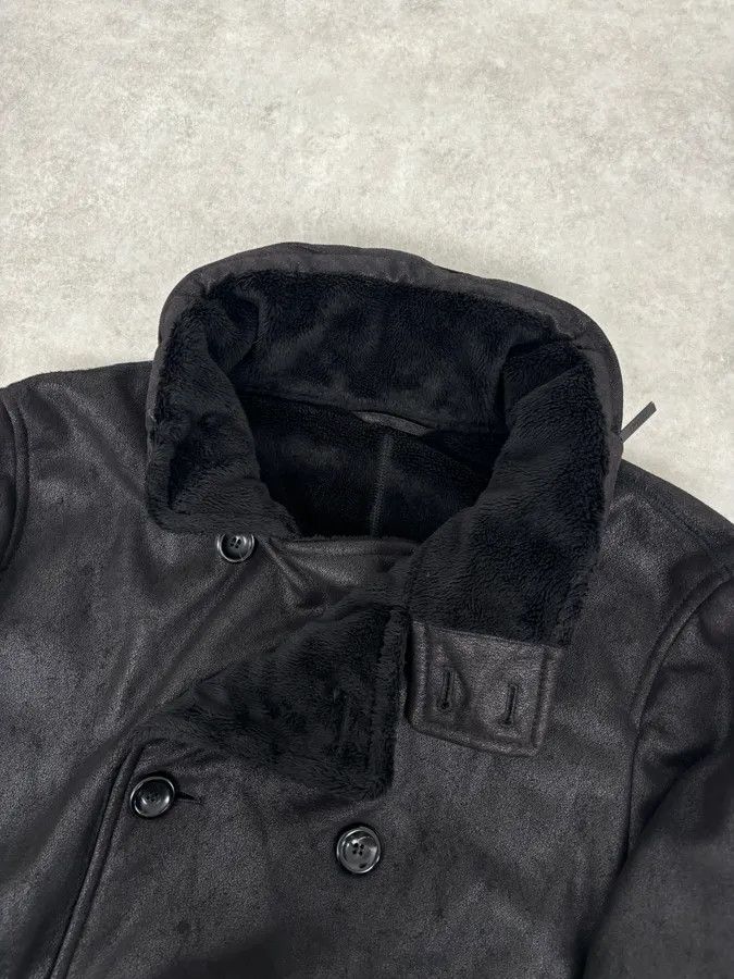 Armani Collezioni Armani Collezioni Black Double-Breasted Caban Coat Size US M / EU 48-50 / 2 - 6 Thumbnail