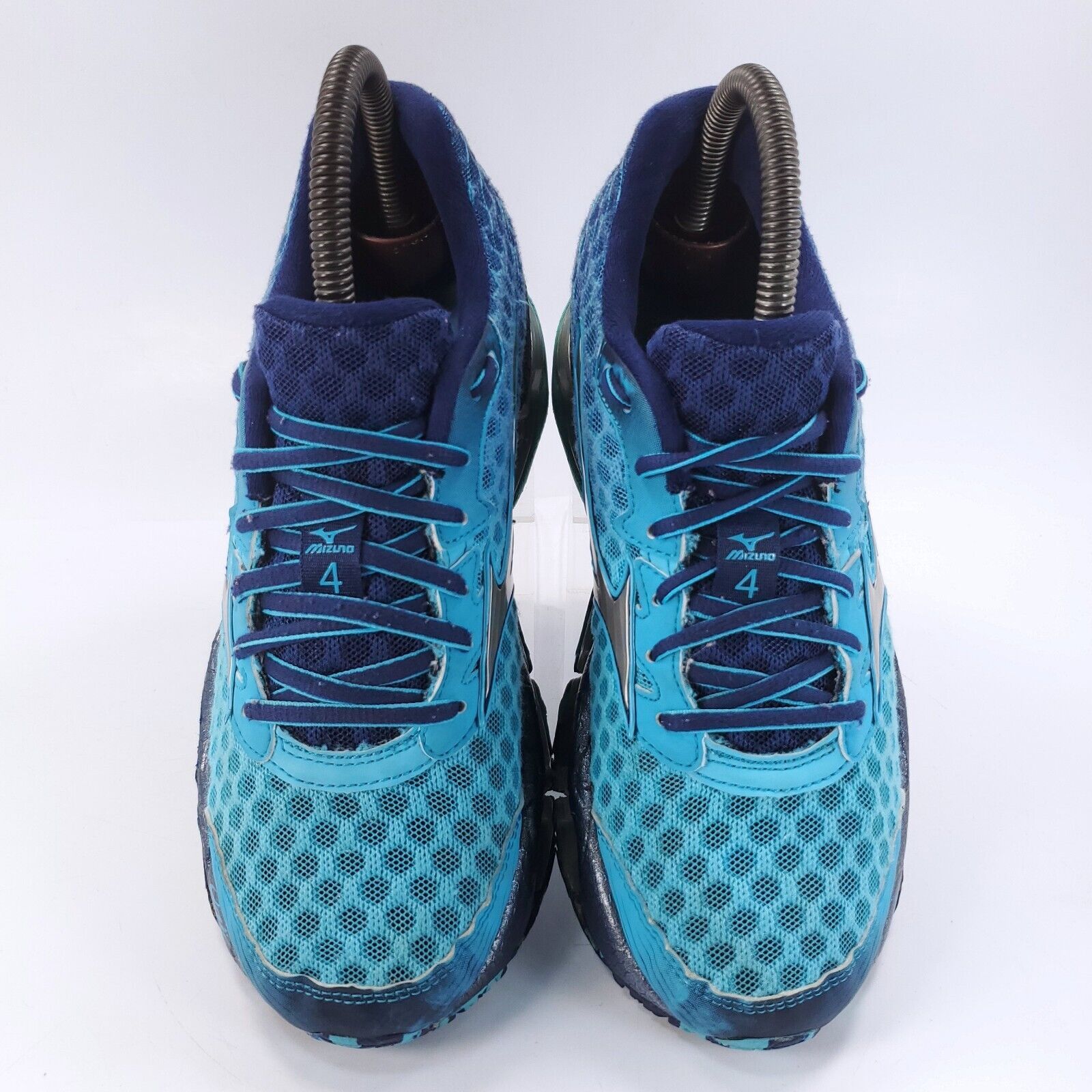 Mizuno Mizuno Wave Prophecy 4 Shoe Womens Size 6 J1GD150004 Blue Size US 6 / IT 36 - 2 Thumbnail