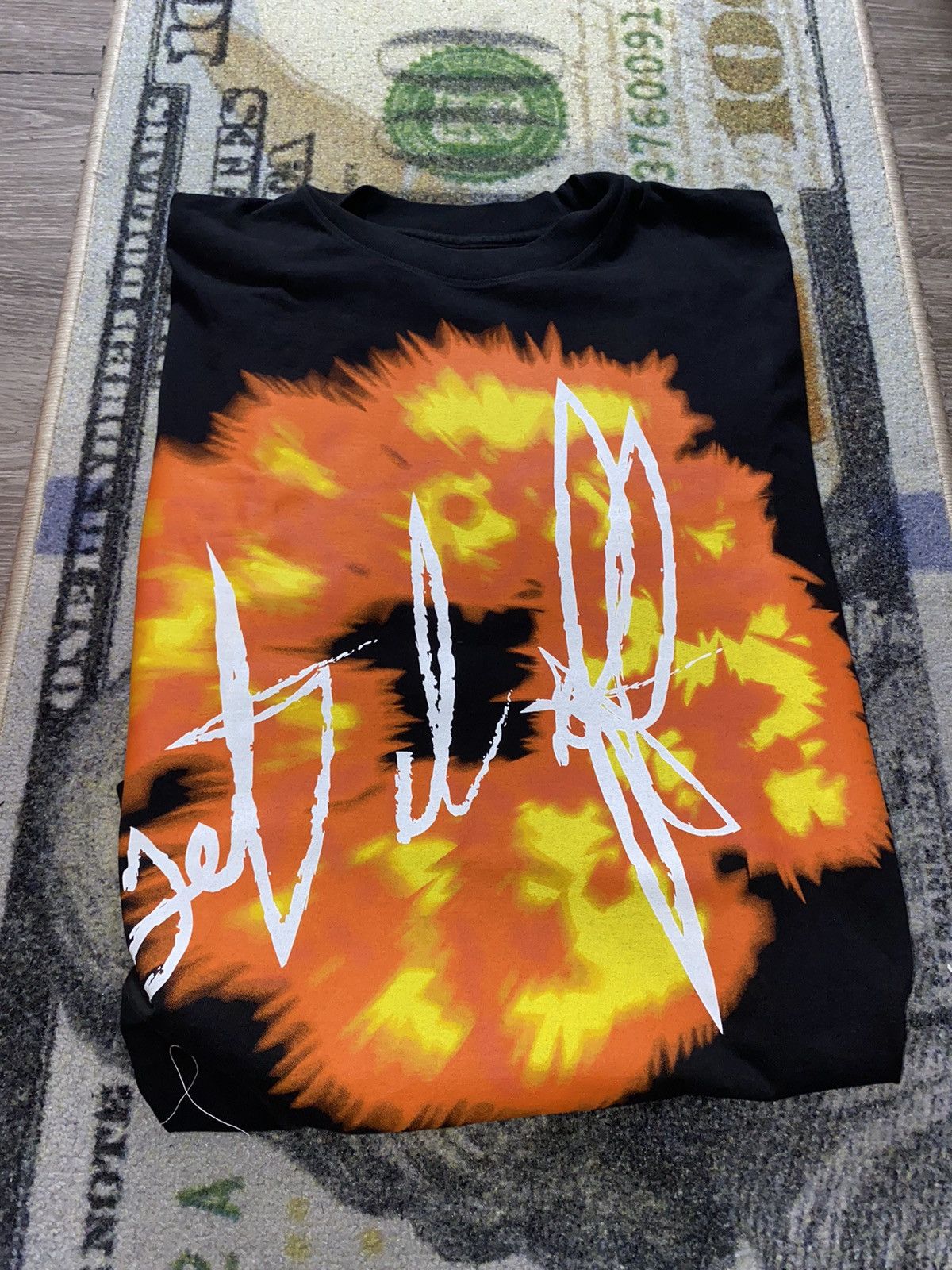 DENIM TEARS × Rap Tees Denim Tears x Offset Set It Off #1 T-Shirt Black Size US L / EU 52-54 / 3 - 1 Thumbnail