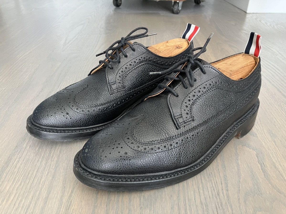 Thom browne leather shoes deals