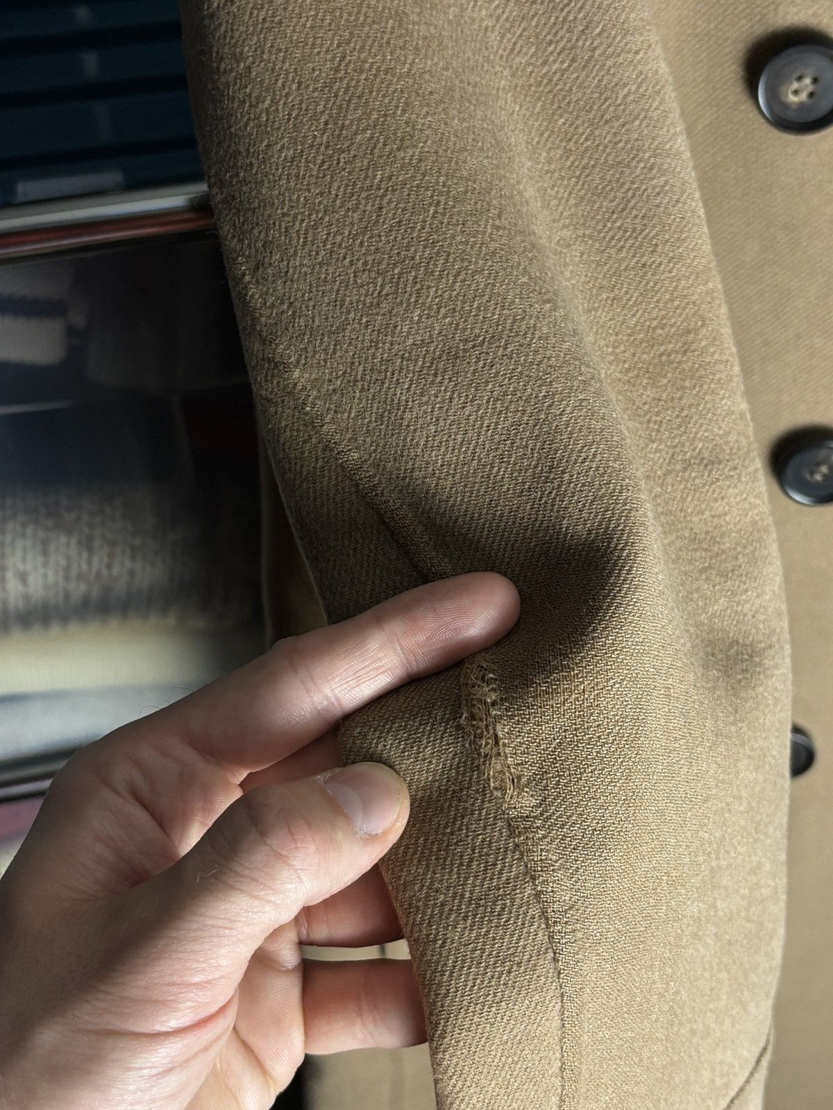 Max Mara S Max Mara Wool Silk Vintage Luxury Double Breasted Coat Size M / US 6-8 / IT 42-44 - 9 Thumbnail