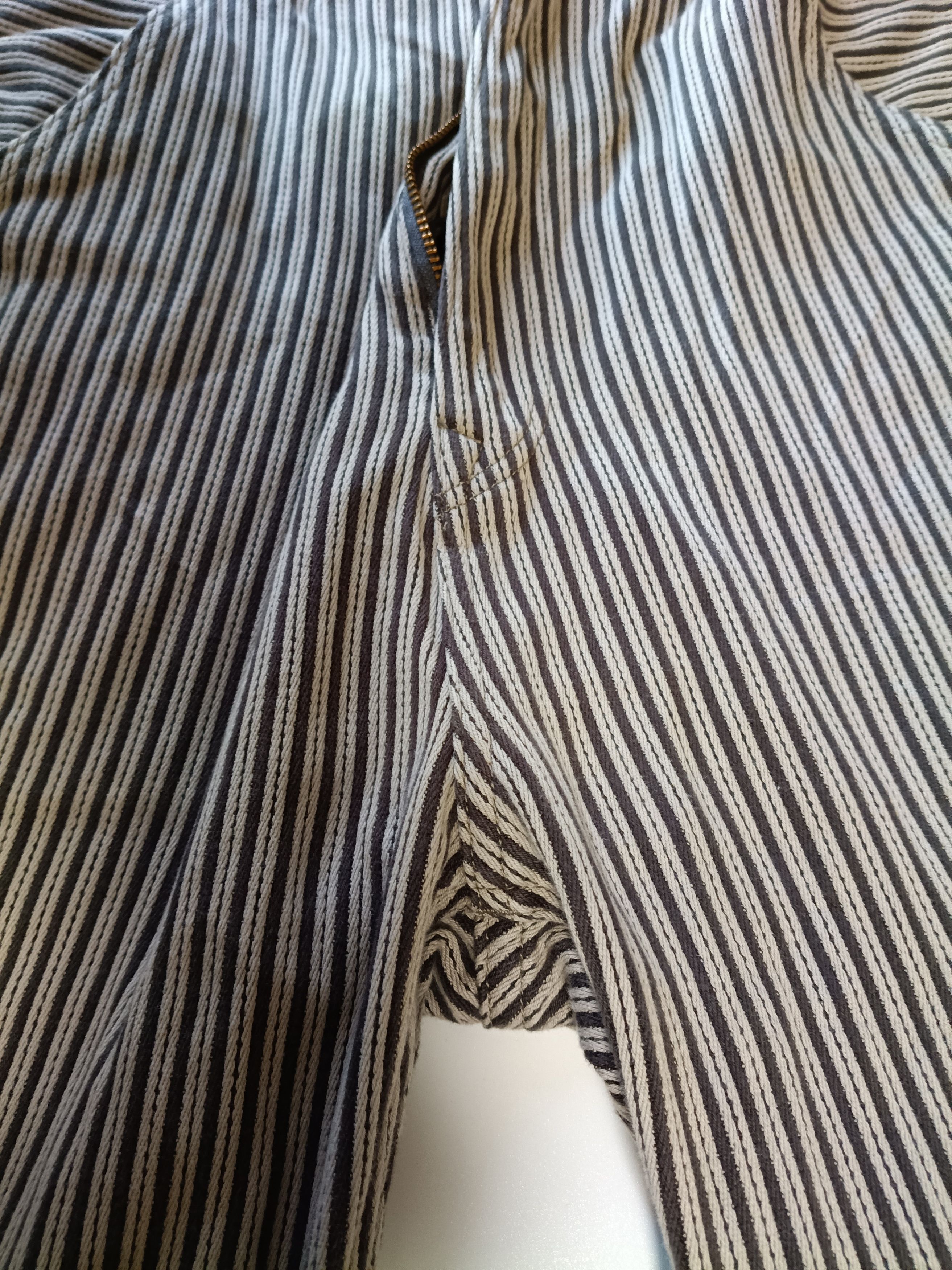 Kapital KAPITAL Striped Sarouel Drop Crotch Pants Japan Size 3 Size US 33 - 4 Thumbnail