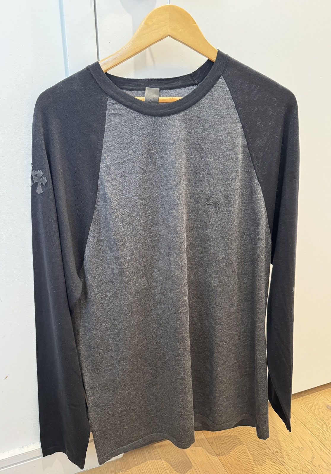 Chrome Hearts Chrome Hearts Y NOT Triple Cross Patch Long Sleeve