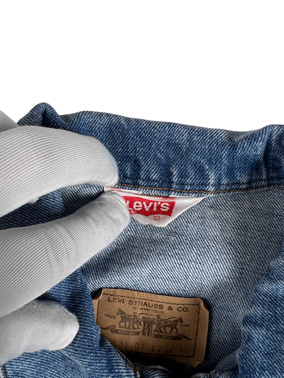 Levi's × Levi's Vintage Clothing Vintage Levis Vest S-M Made in France Size M / US 6-8 / IT 42-44 - 5 Thumbnail