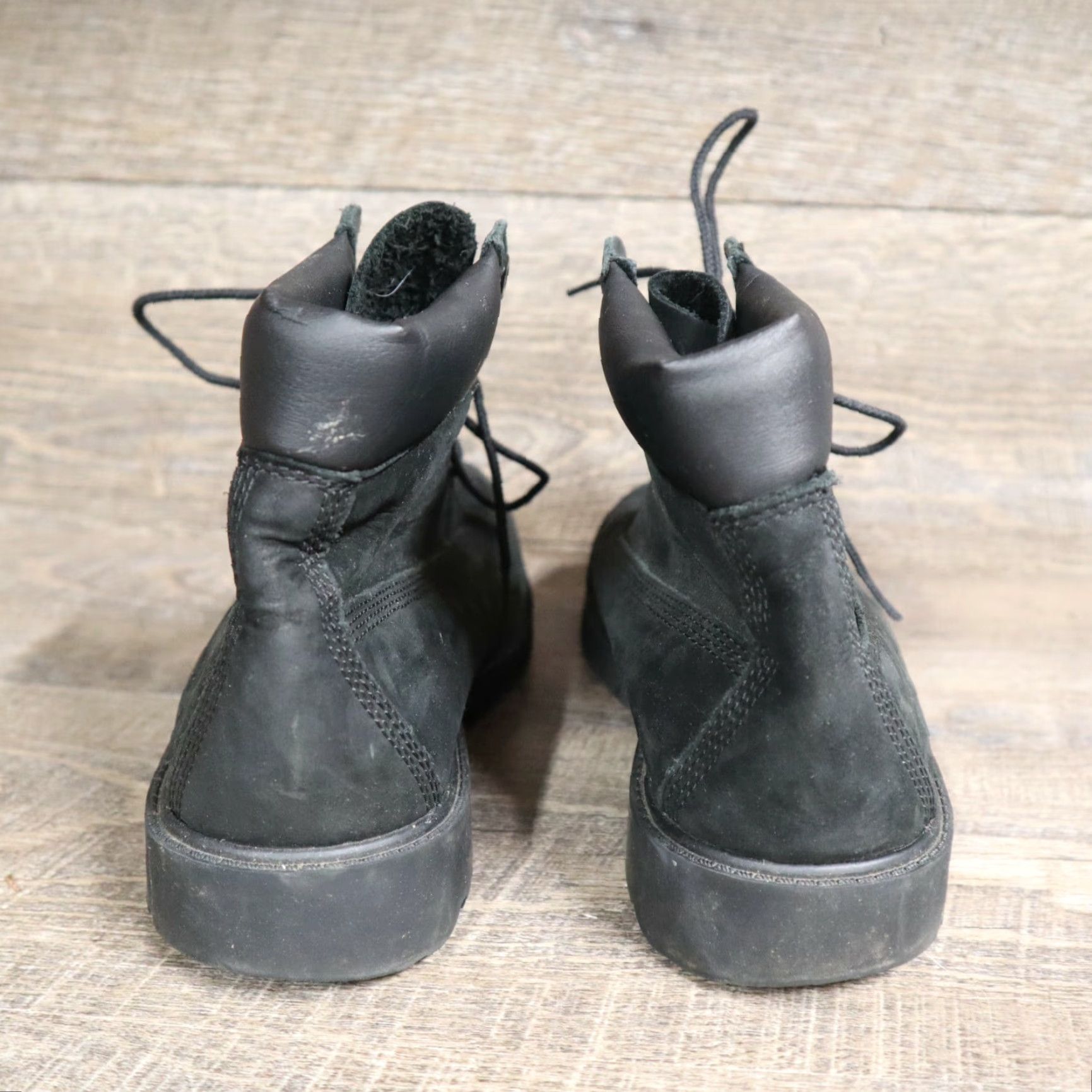 Timberland Timberland Boots Men US 5 Black Waterproof Leather Boots Mens Size US 5 / EU 37 - 4 Thumbnail