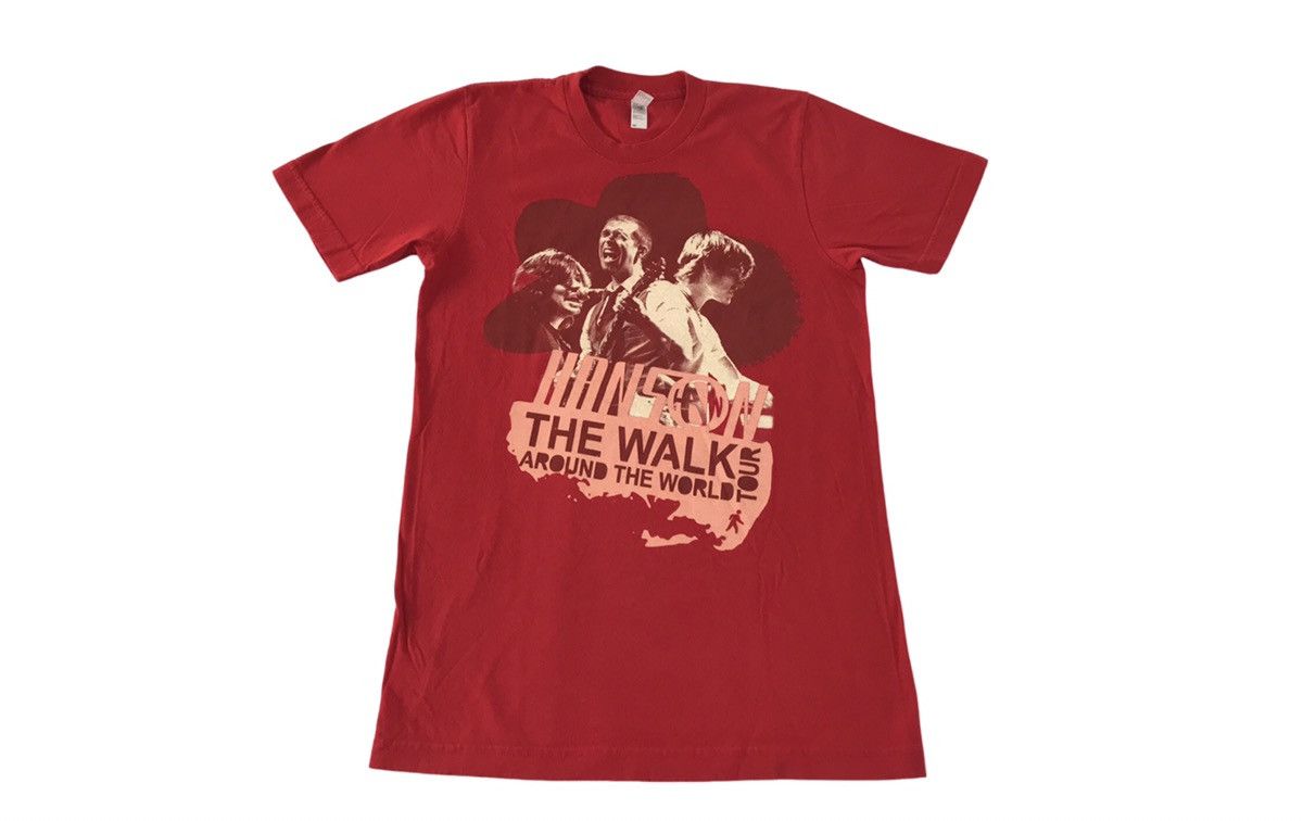 Band Tees Hanson The Walk Around The World US Tour 2008 Band Rock Tee Size US S / EU 44-46 / 1 - 1 Thumbnail