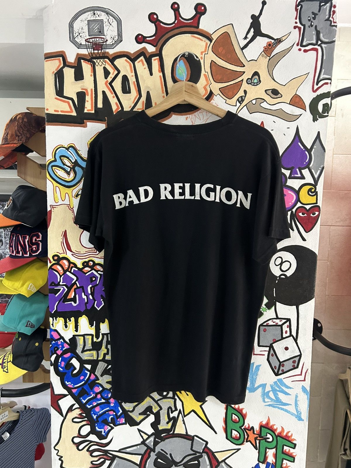Vintage 90s Bad Religion Tshirt Size US L / EU 52-54 / 3 - 2 Thumbnail