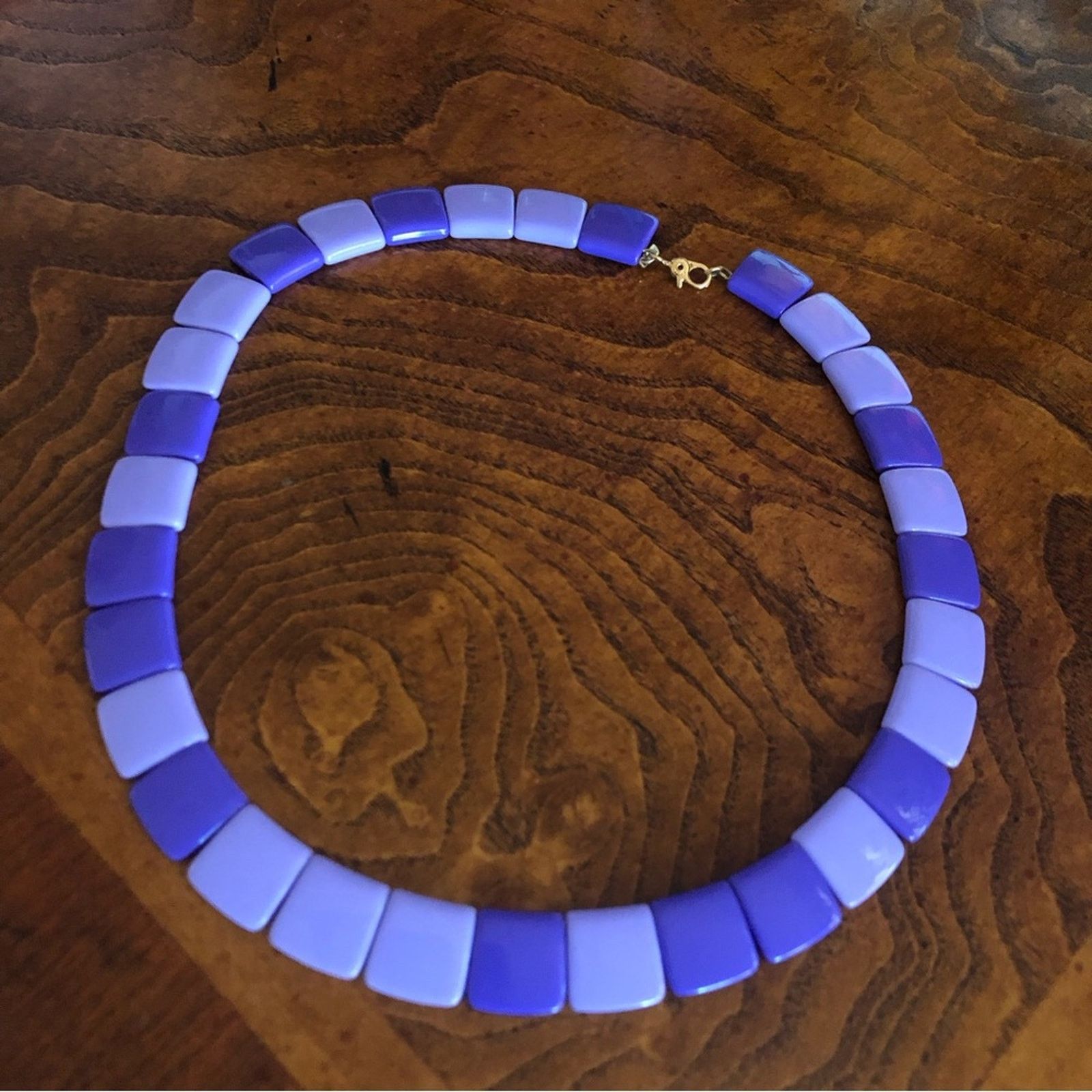 Monet Vintage Monet two tone purple disc choker necklace Size ONE SIZE - 8 Thumbnail