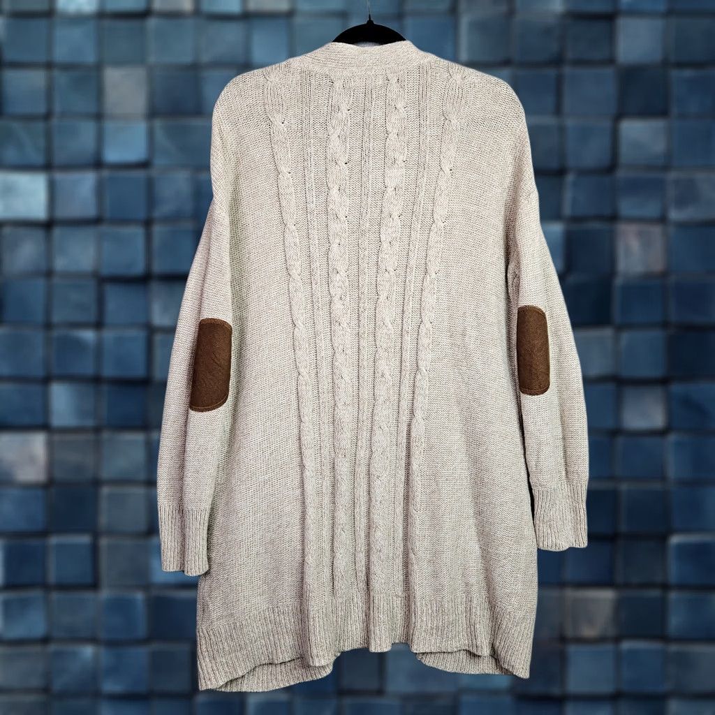 Vintage Harper Cardigan Women Knit Beige S V-Neck Casual All Seasons Regular Size S Mens Women's Boys Girls Size S / US 4 / IT 40 - 1 Thumbnail