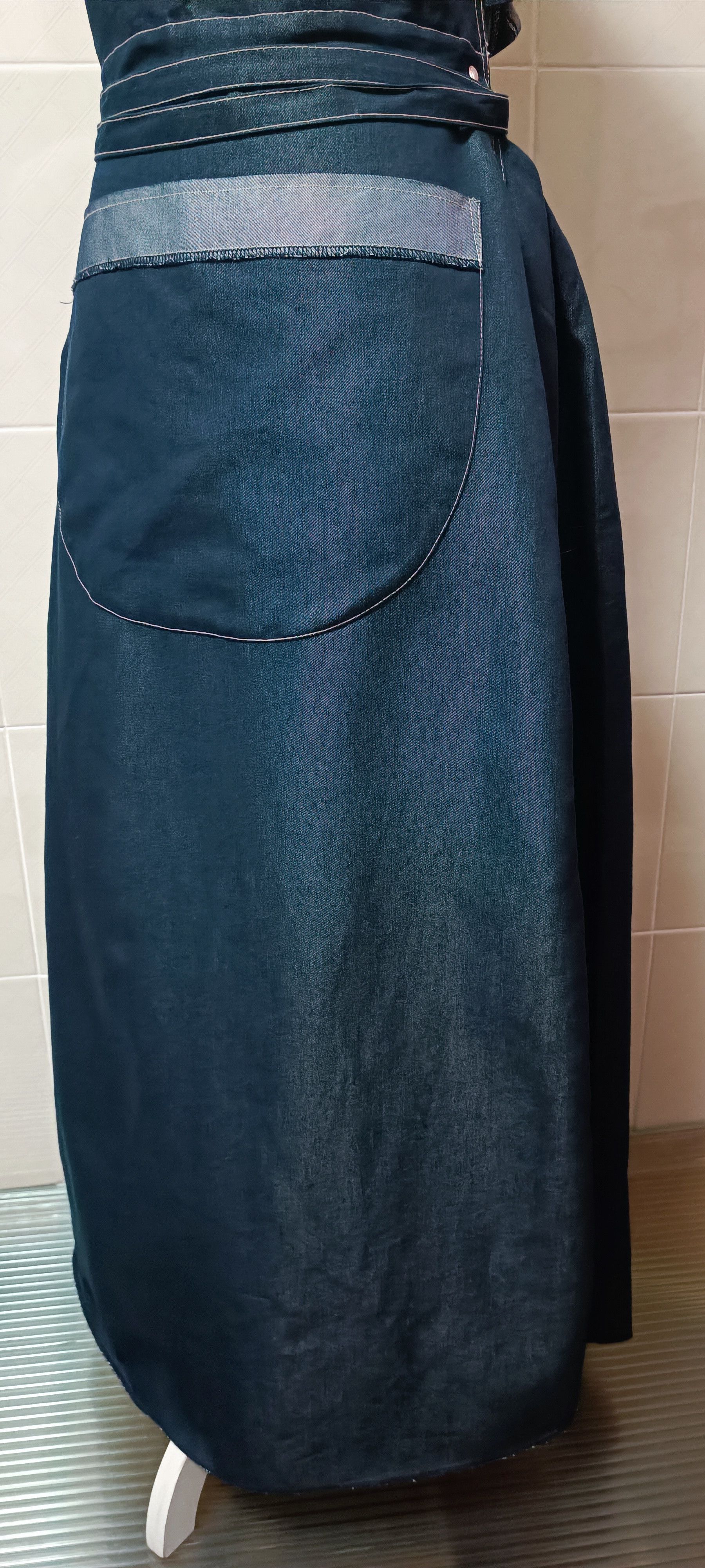 Jean Paul Gaultier 90's - Tank maxi dress Size M / US 6-8 / IT 42-44 - 9 Thumbnail