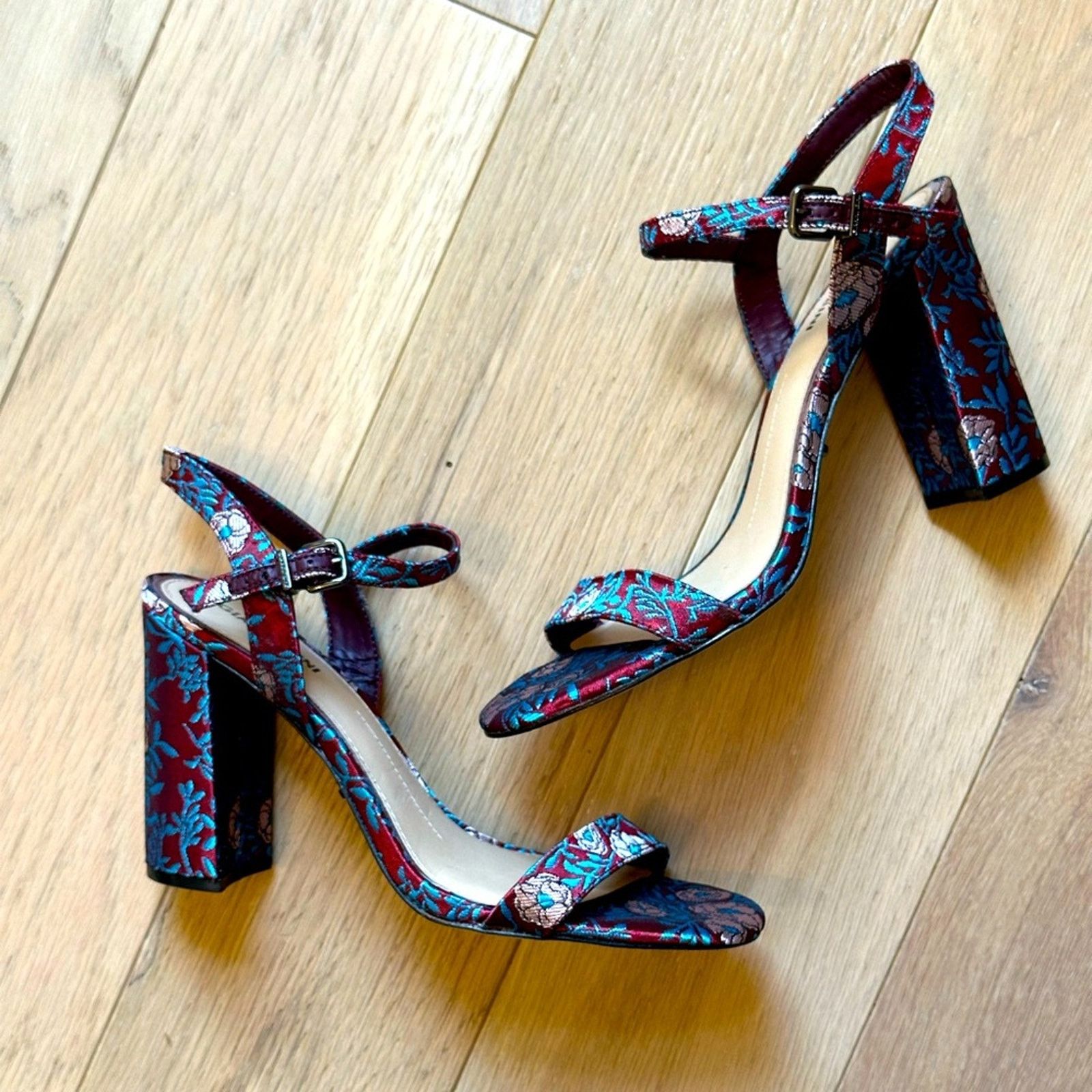 Gianni Valentino Gianni Bini Block Heels Size 9 Size US 9 / IT 39 - 1 Thumbnail