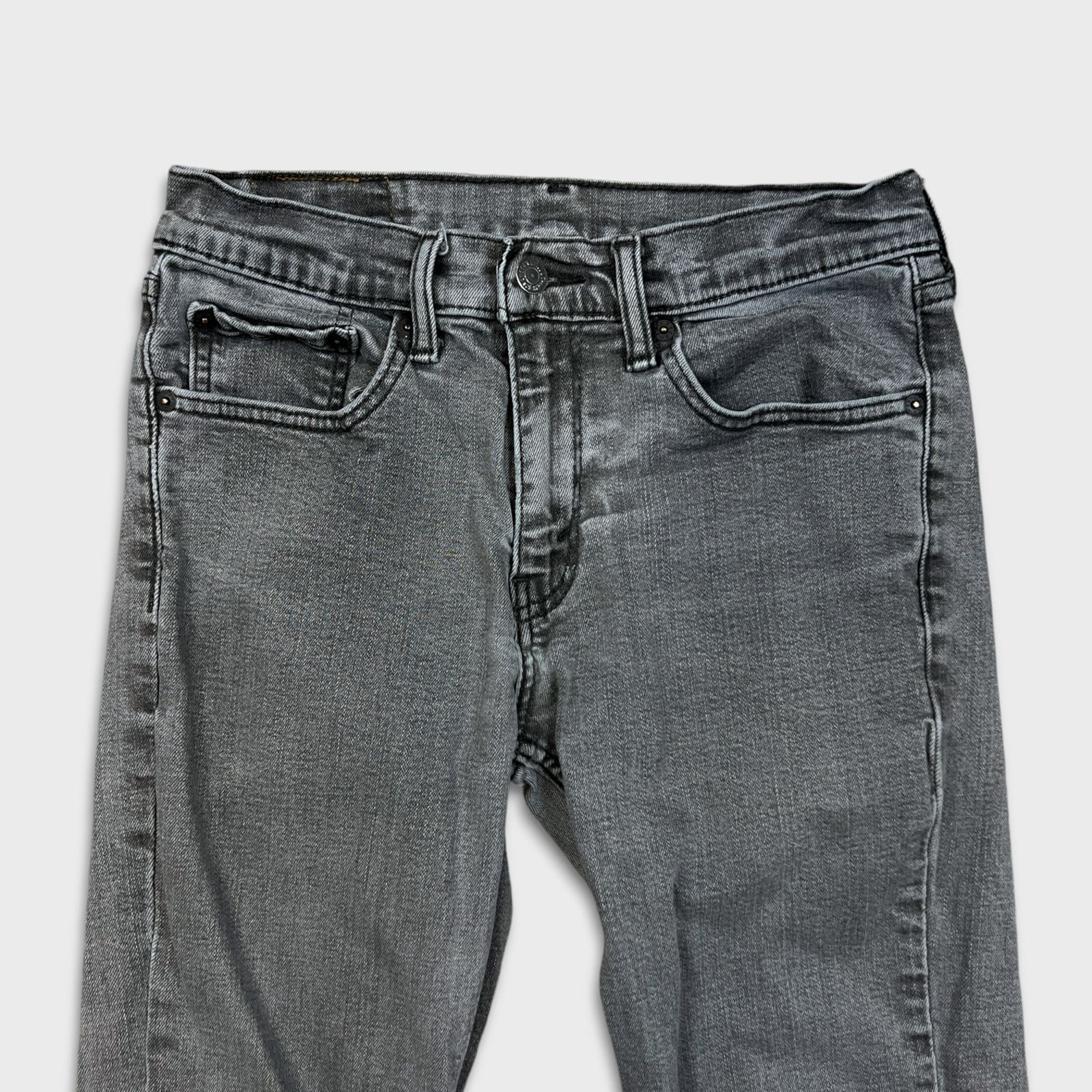 Levi's × Vintage Levi's 511 Jeans 30x30 Gray Slim Fit American Denim Pants Size US 30 / EU 46 - 2 Thumbnail