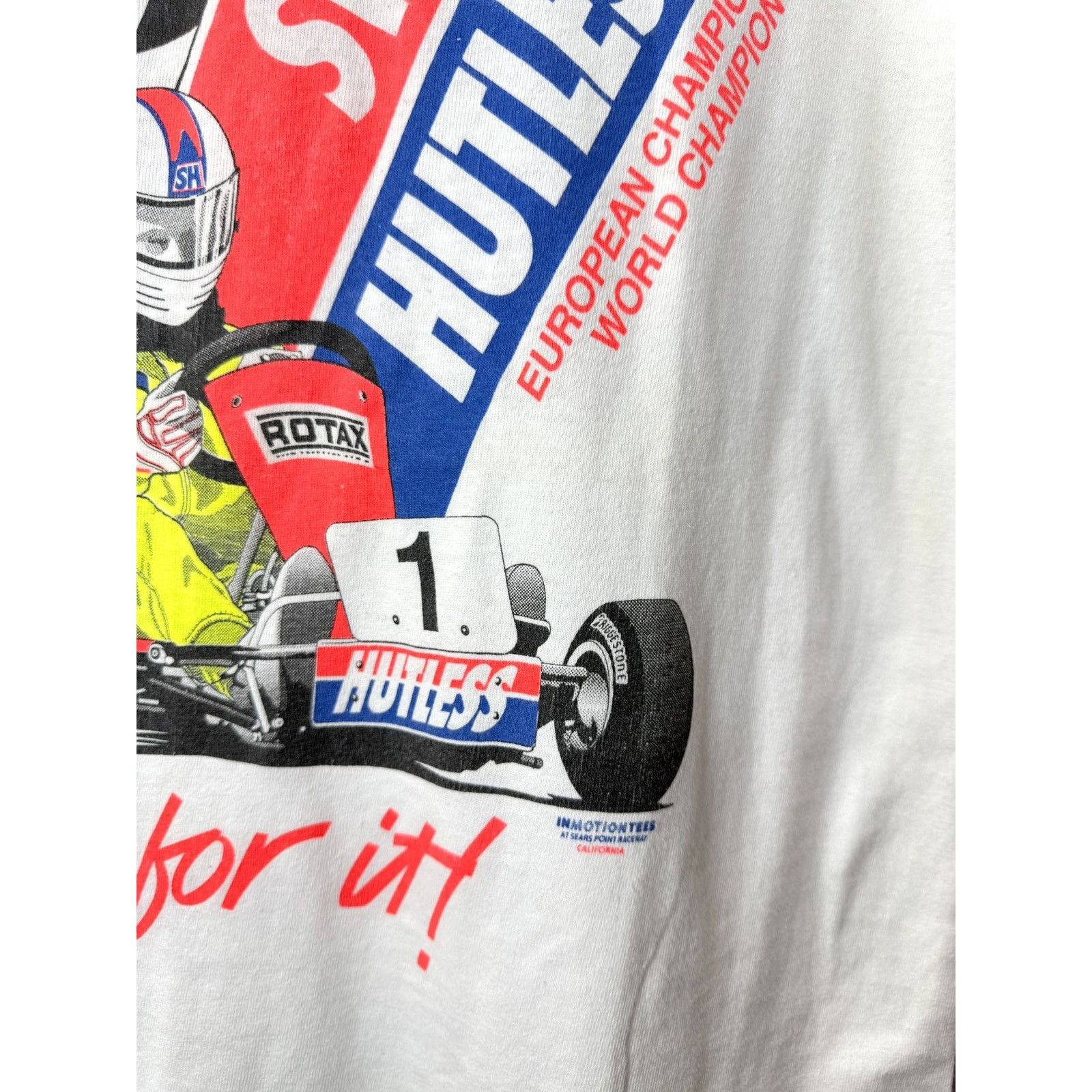 Vintage 90’s Vintage Racing Carting World Champion T Shirt Nascar Size US M / EU 48-50 / 2 - 4 Thumbnail