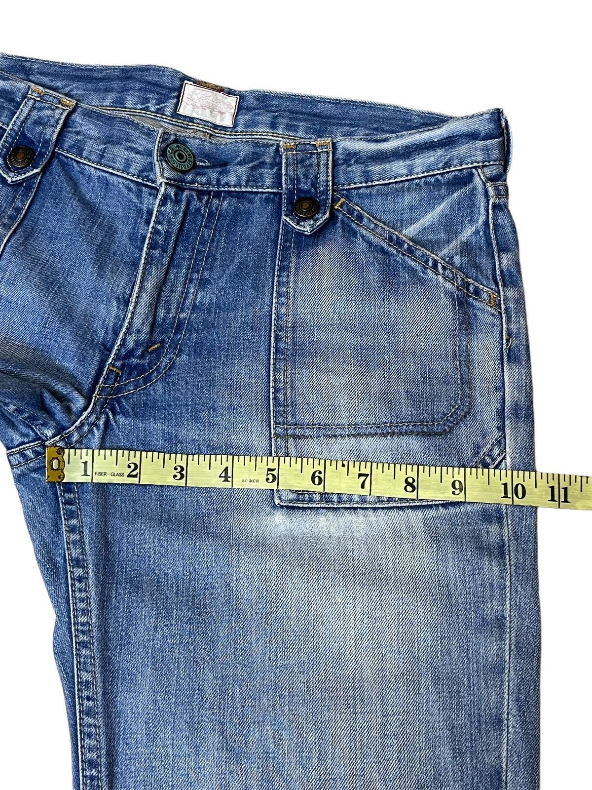 Levi's Vintage Clothing RETRO🔥VINTAGE LEVI’S REDLOOPS BUSHPANT FLARED JEANS Size US 31 - 16 Thumbnail