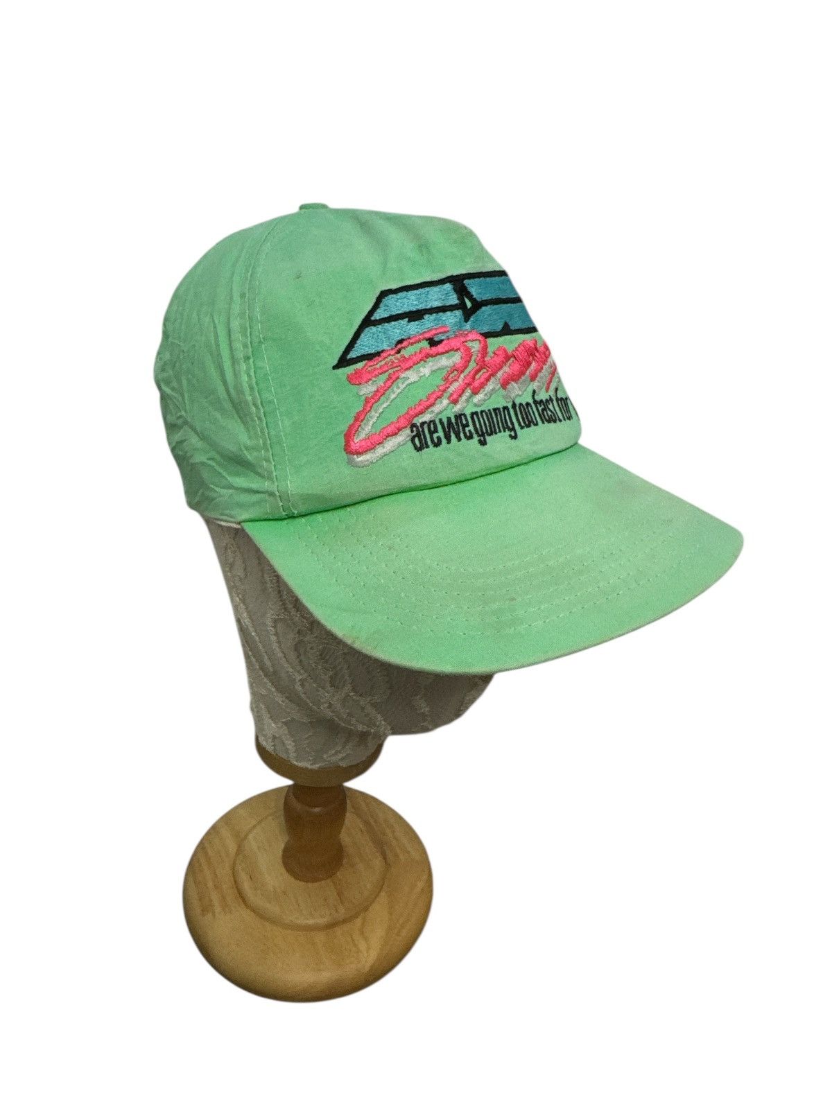 Vintage VINTAGE 1980s ACO SPORTS SNAP BUTTON CAP HAT Size ONE SIZE - 2 Thumbnail