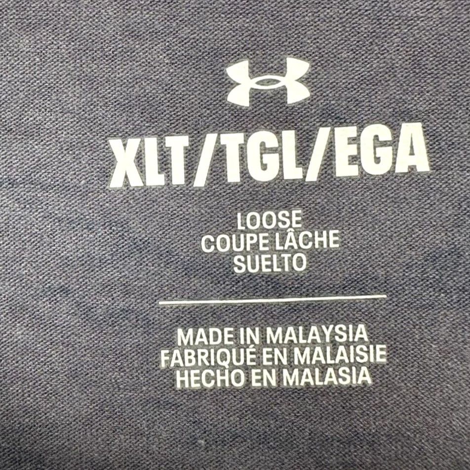 Under Armour Under Armour The Project Rock Shirt Mens XLT Tall Blue Camo Tee NEW Size US XL / EU 56 / 4 - 7 Thumbnail
