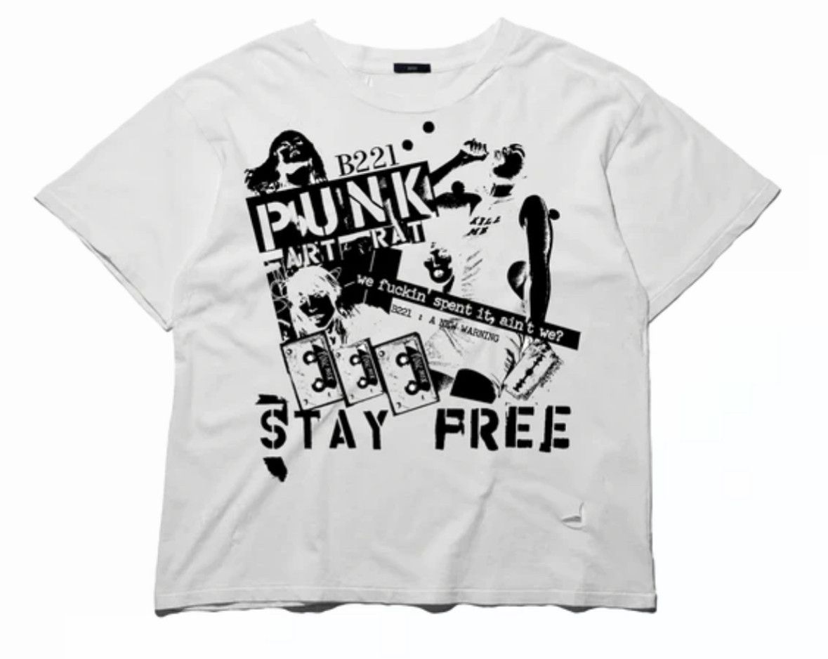 Other B221 Los Angeles "Stay Free" Tee - Limited Edition 022 Size S / US 4 / IT 40 - 1 Thumbnail