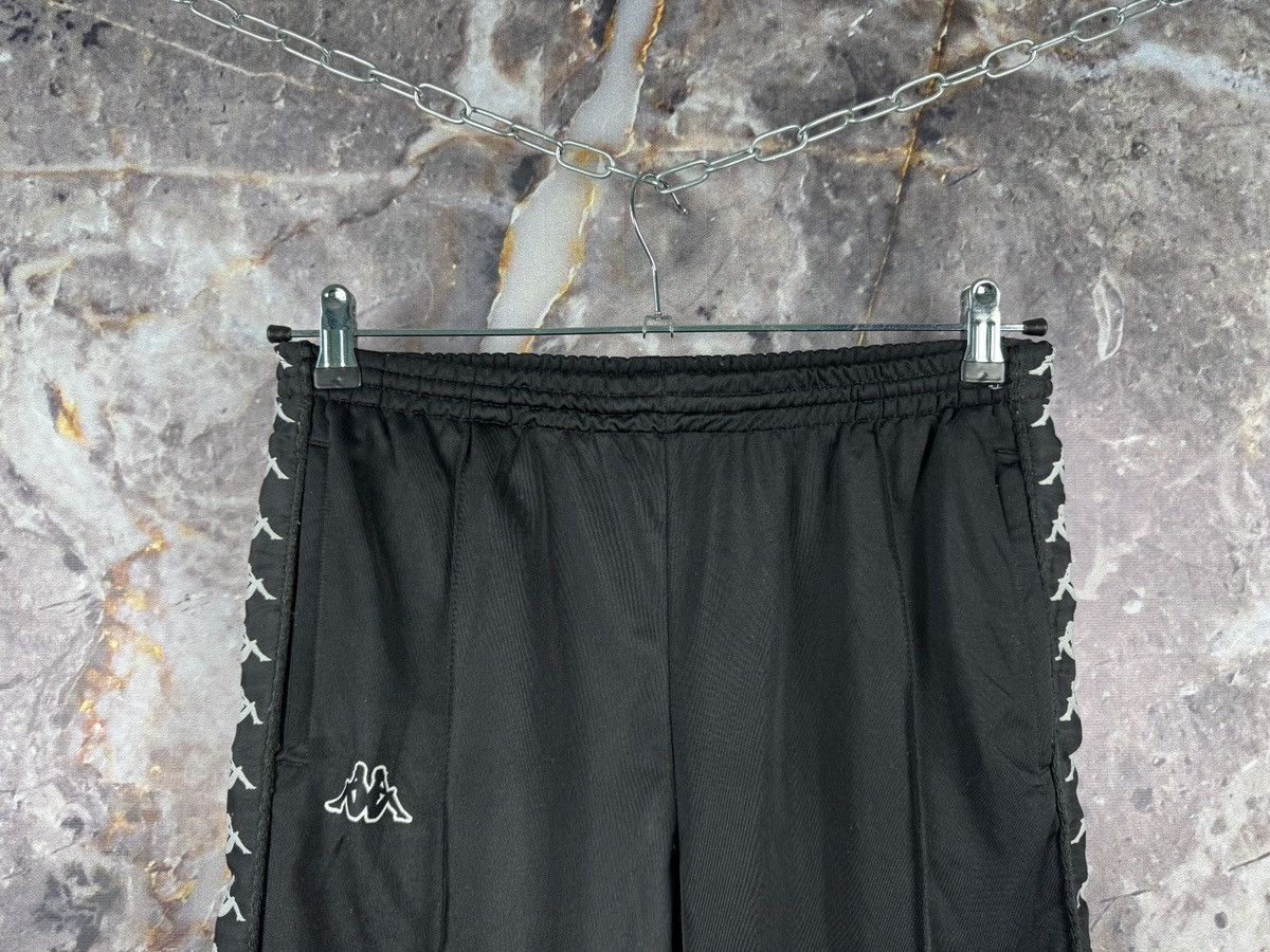 Kappa Kappa Authentic Black Track Pants with Logo Taped Sides Size US 30 / EU 46 - 2 Thumbnail