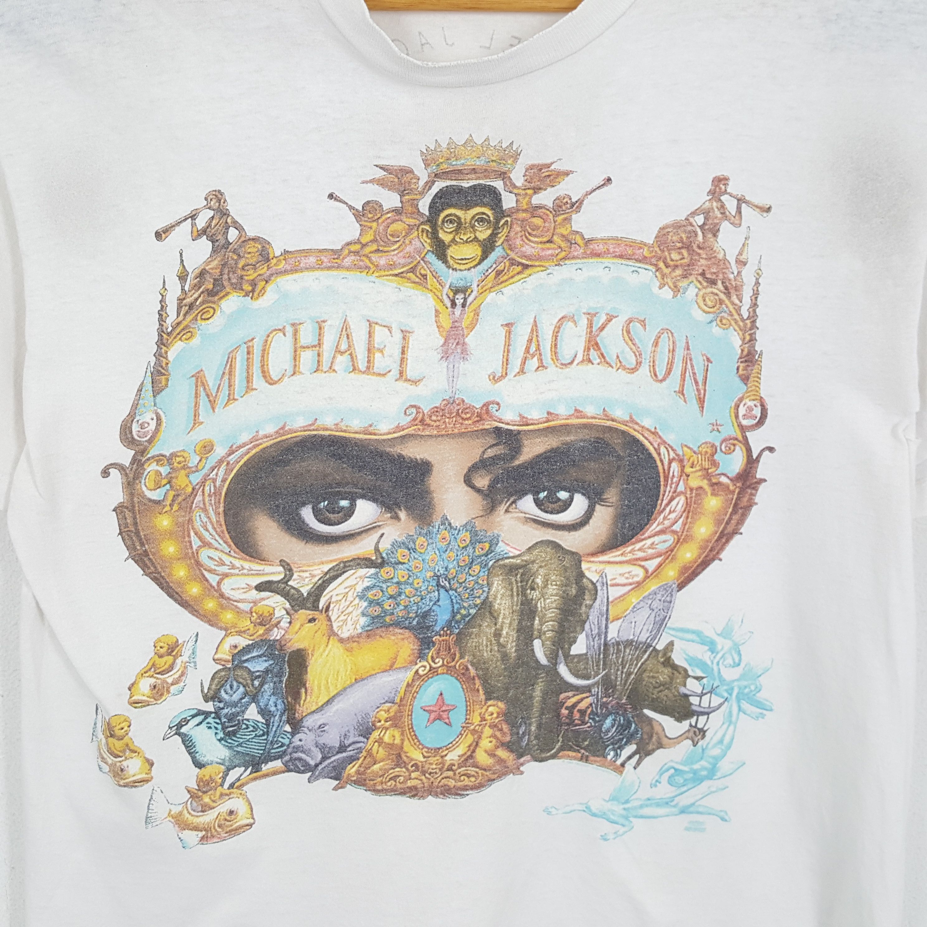 Vintage 90's MICHAEL JACKSON American Pop Singer Distressed