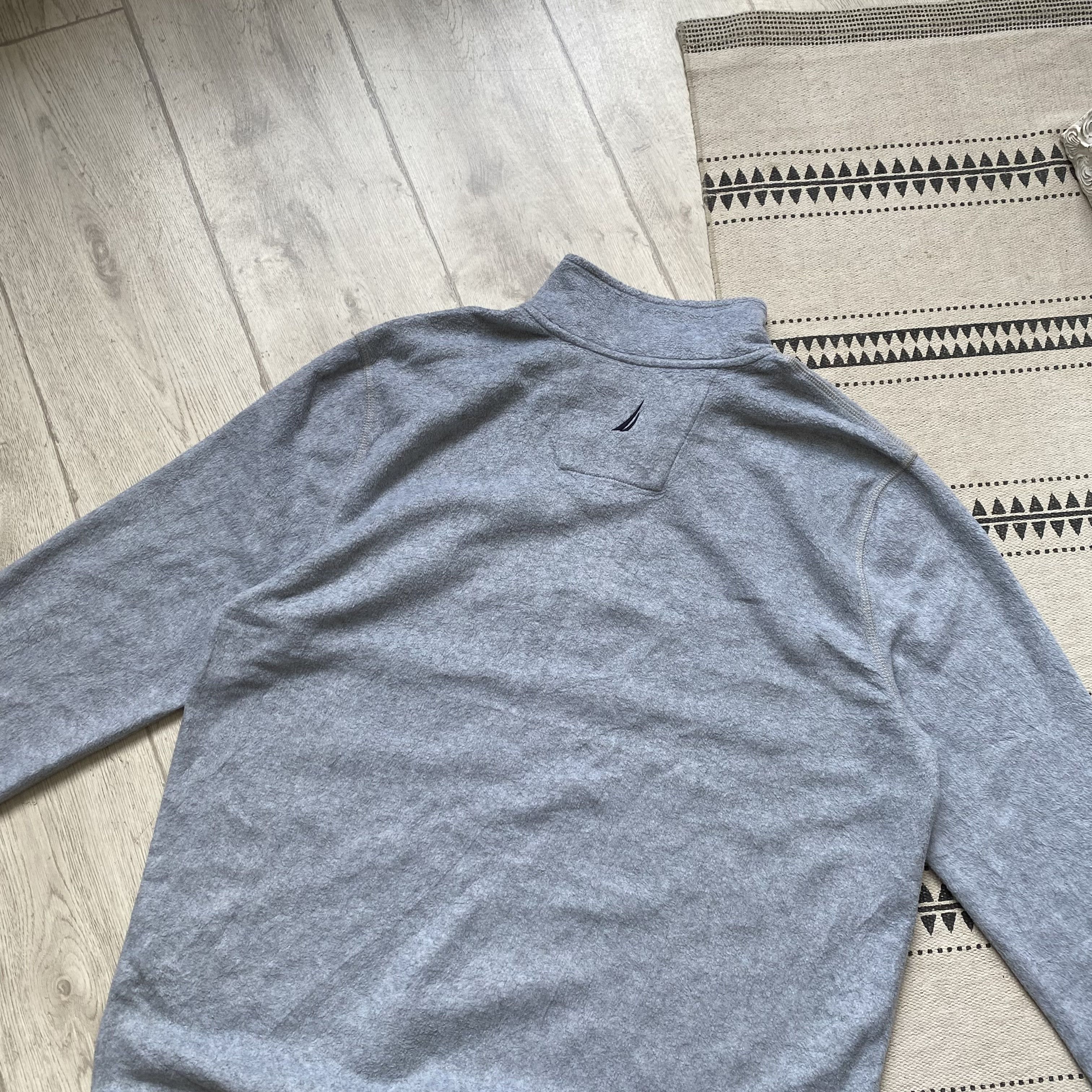 Nautica ⛷️ Vintage Nautica outdoor fleece sweater half zip big logo Size US XL / EU 56 / 4 - 11 Thumbnail