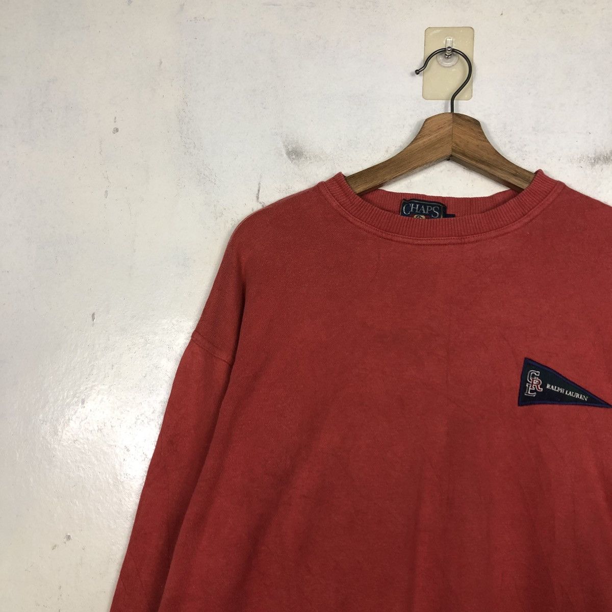 Chaps Ralph Lauren 📌Vintage Sweatshirt Crewneck Chaps Ralph Lauren Big Logo Size US L / EU 52-54 / 3 - 9 Thumbnail