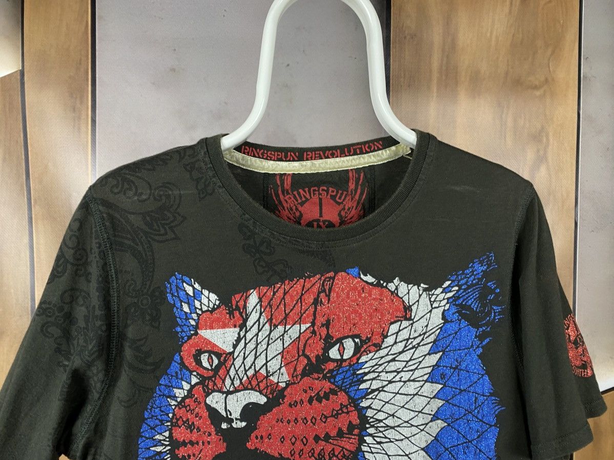 Ringspun 🐯T-Shirt Ringspun Overprint Tiger Logo Tee🐯 Size US M / EU 48-50 / 2 - 3 Thumbnail