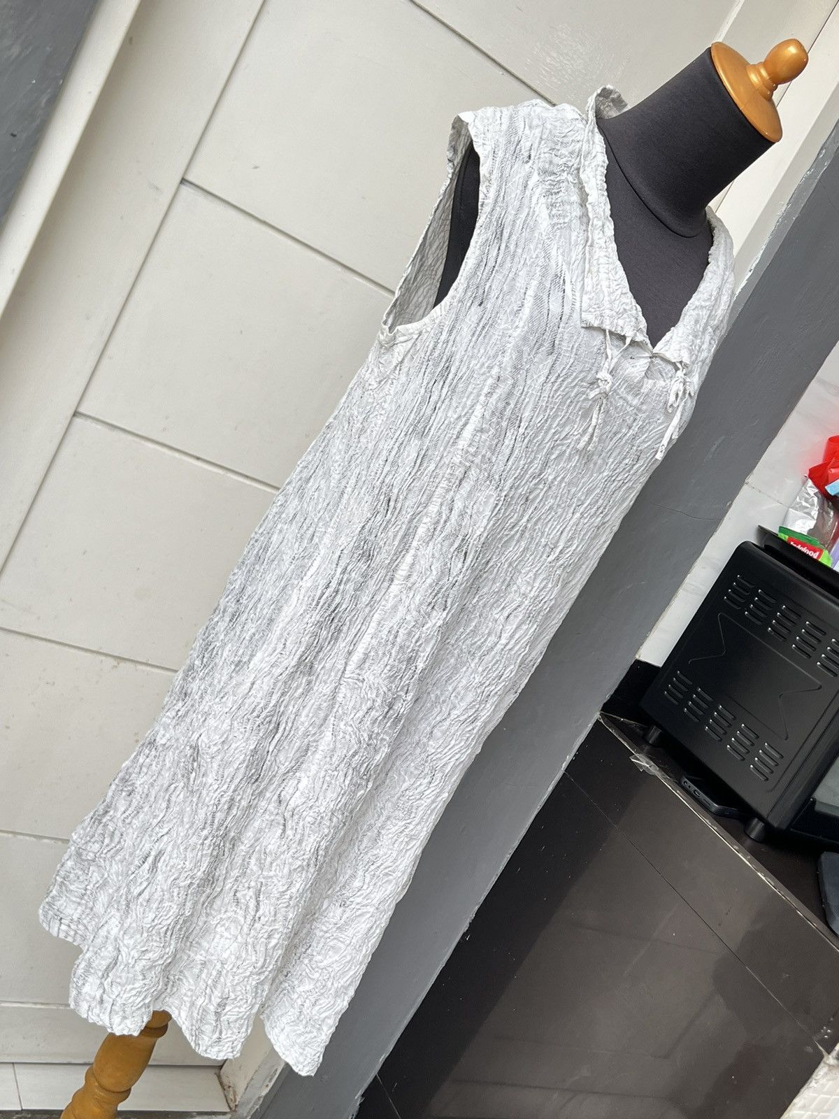 Issey Miyake HEART HAAT Issey Miyake Wrinkle Dress Size XS / US 0-2 / IT 36-38 - 15 Thumbnail