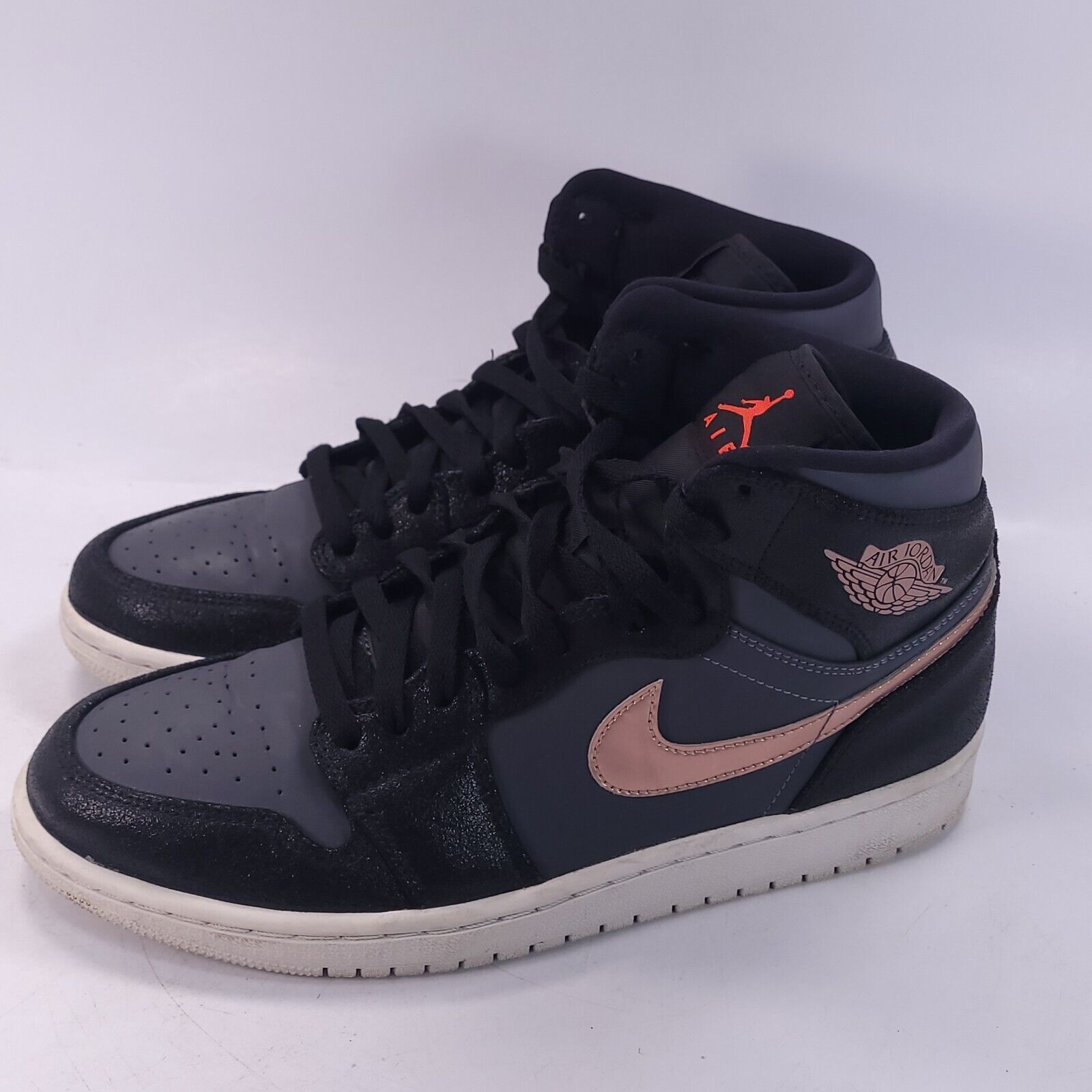 Nike Nike Air Jordan 1 Retro High Mens 10 332550-016 Black White Size US 10 / EU 43 - 1 Thumbnail