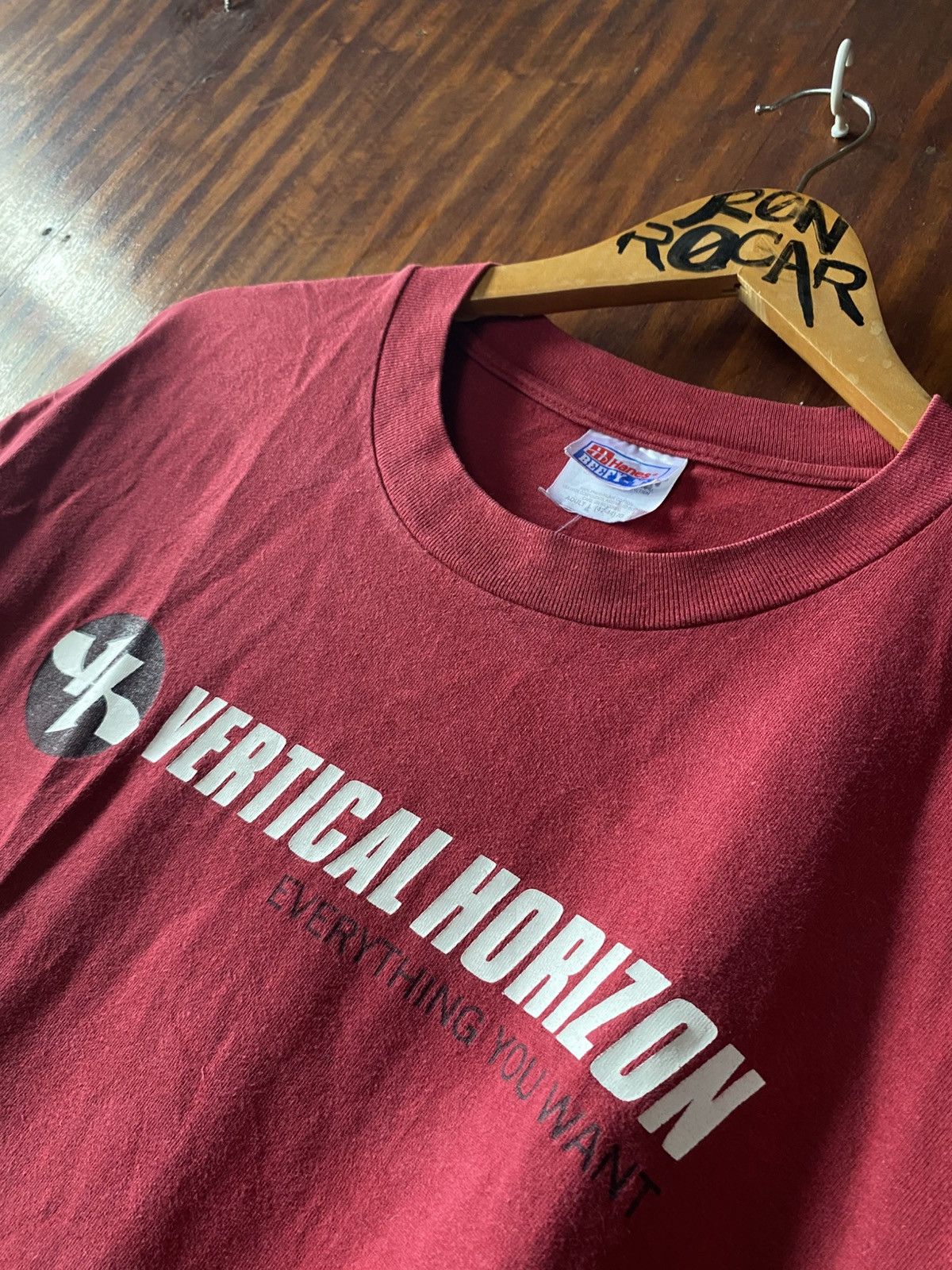 Band Tees 90s VINTAGE VERTICAL HORIZON BAND TEE Size US L / EU 52-54 / 3 - 3 Thumbnail