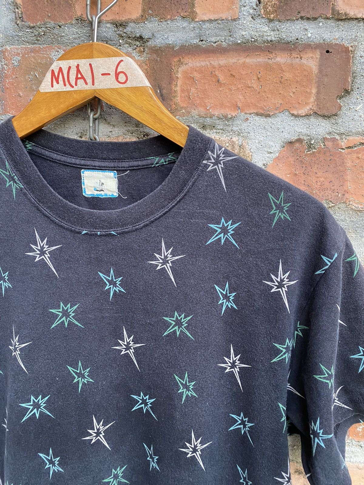Undercover SS03 Undercover Barbered wire star tee Size US M / EU 48-50 / 2 - 5 Thumbnail