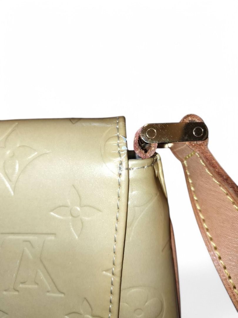 Louis Vuitton Louis Vuitton - Shoulder Bag Vernis Monogram Leather Yellow Size ONE SIZE - 5 Thumbnail