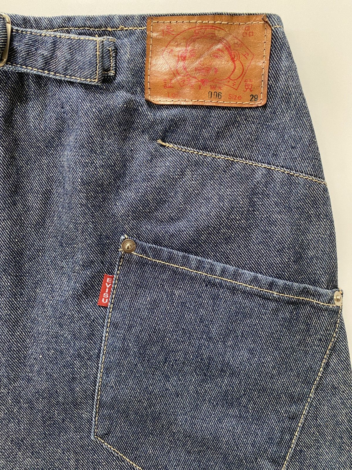 Evisu Evisu denim skirt Made in japan Size 29" - 5 Thumbnail