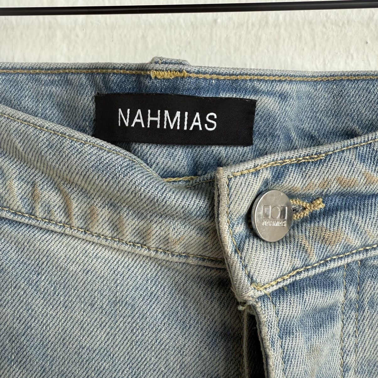 Nahmias Nahmias Blue Double Knee leg Denim Size US 36 / EU 52 - 3 Thumbnail